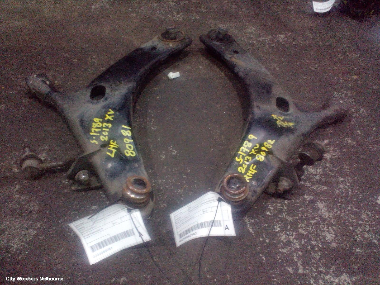 SUBARU XV RIGHT FRONT LOWER CONTROL ARM, G4X, 08/2011 - 04/2017