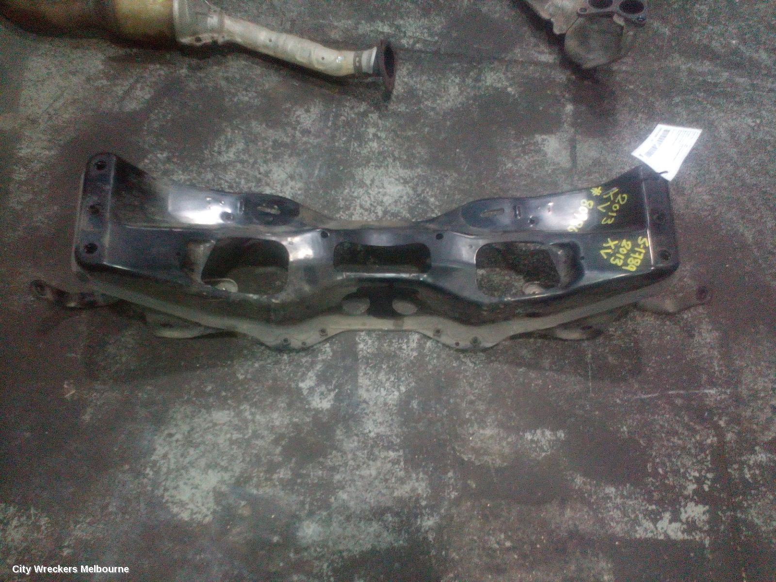 SUBARU XV FRT XMEMBER/CRADLE, ENGINE CROSSMEMBER, PETROL, 2.0, FB20, G4X, 08/2011 - 03/2015