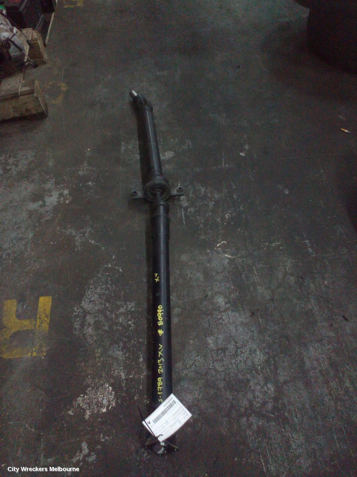SUBARU XV REAR DRIVE SHAFT, AUTO, G4X, 08/2011 - 04/2017