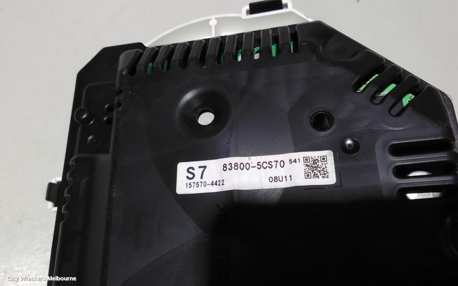 TOYOTA YARIS INSTRUMENT CLUSTER, AUTO T/M, NCP13#, 07/2014 - 12/2019