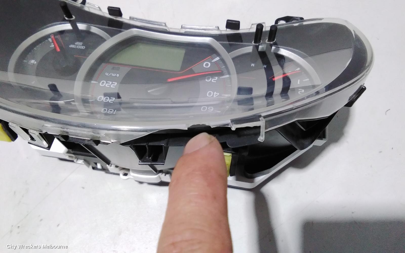TOYOTA YARIS INSTRUMENT CLUSTER, AUTO T/M, NCP13#, 07/2014 - 12/2019