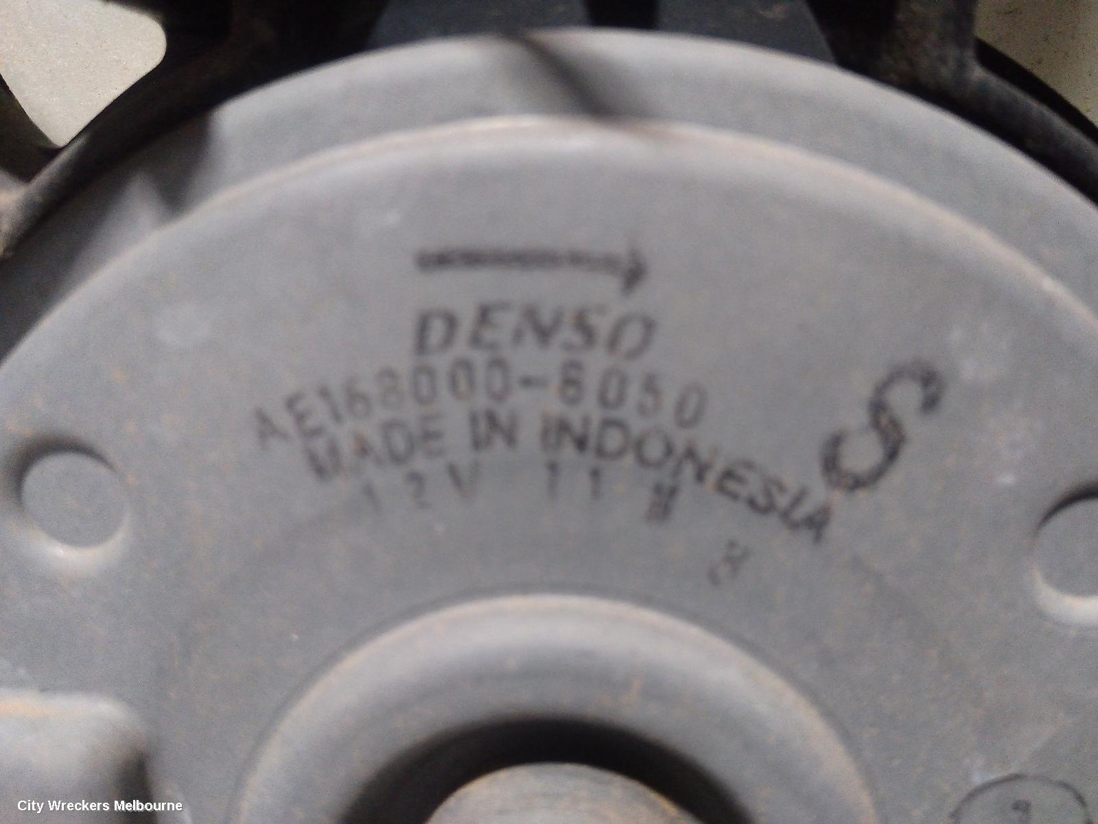 HONDA CIVIC FAN, FAN LH (PASSENGER SIDE), AUTO T/M, 1.8, R18A1, 5 BLADES, 8TH GEN (VIN MRHFD), 02/2006 - 12/2011