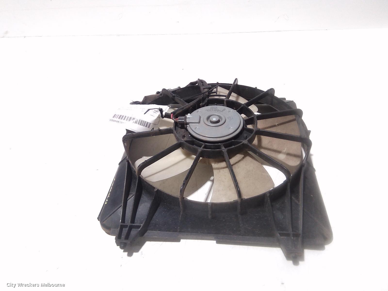 HONDA CIVIC FAN, FAN LH (PASSENGER SIDE), AUTO T/M, 1.8, R18A1, 5 BLADES, 8TH GEN (VIN MRHFD), 02/2006 - 12/2011