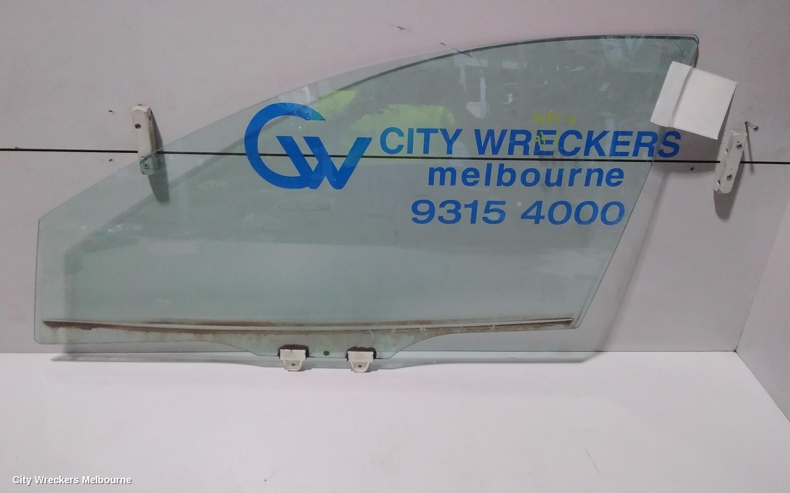 MAZDA 2 LEFT FRONT DOOR WINDOW, DJ/DL, 10/2014 ONWARDS