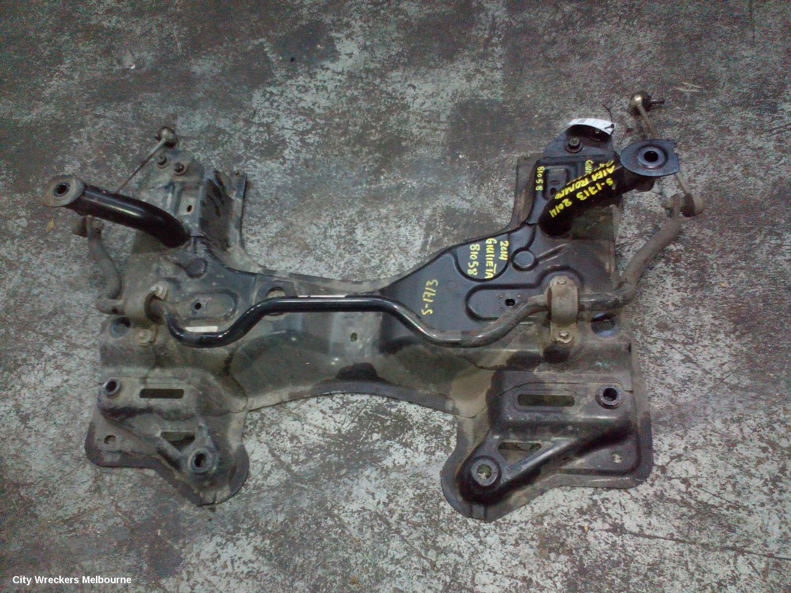 ALFA ROMEO GIULIETTA FRT XMEMBER/CRADLE, 940 SERIES, 01/2011 - 12/2020