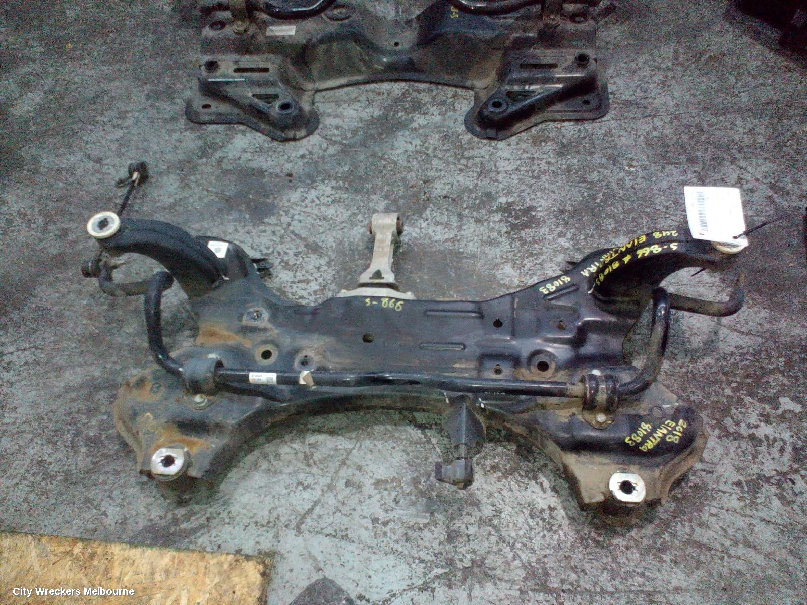 HYUNDAI ELANTRA FRT XMEMBER/CRADLE, AD, 12/2015 - 12/2020
