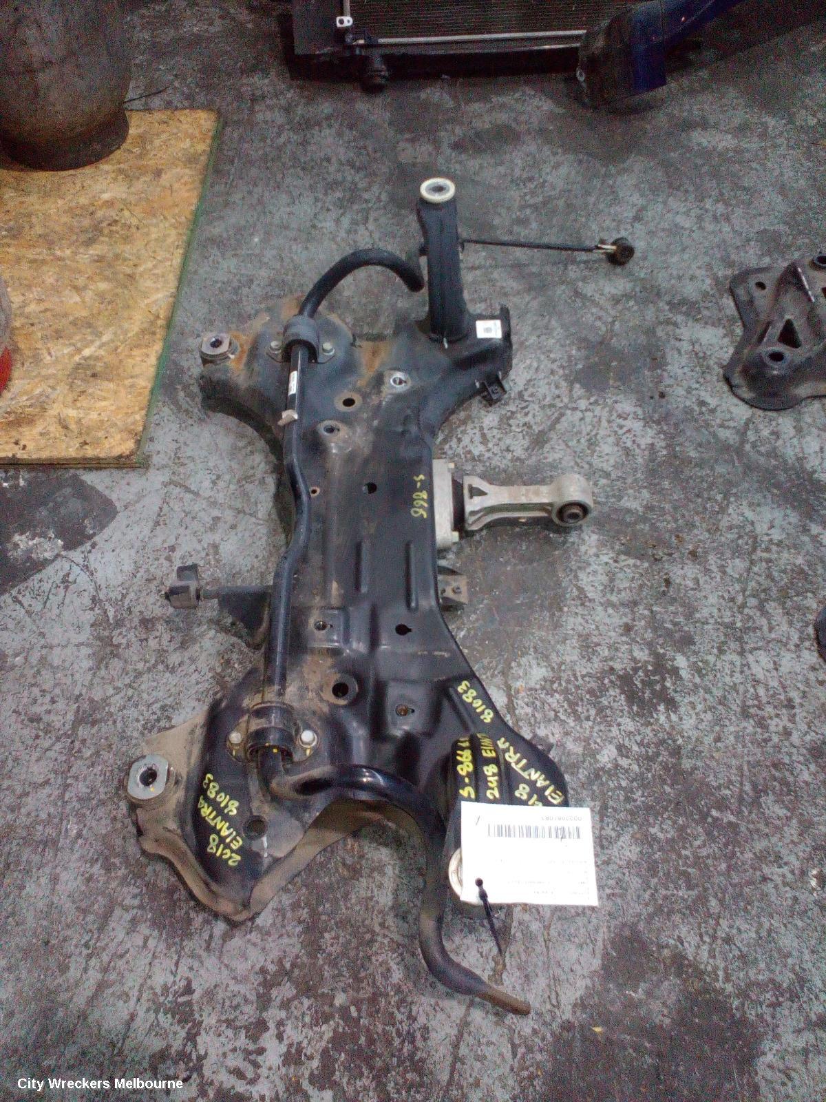 HYUNDAI ELANTRA FRT XMEMBER/CRADLE, AD, 12/2015 - 12/2020