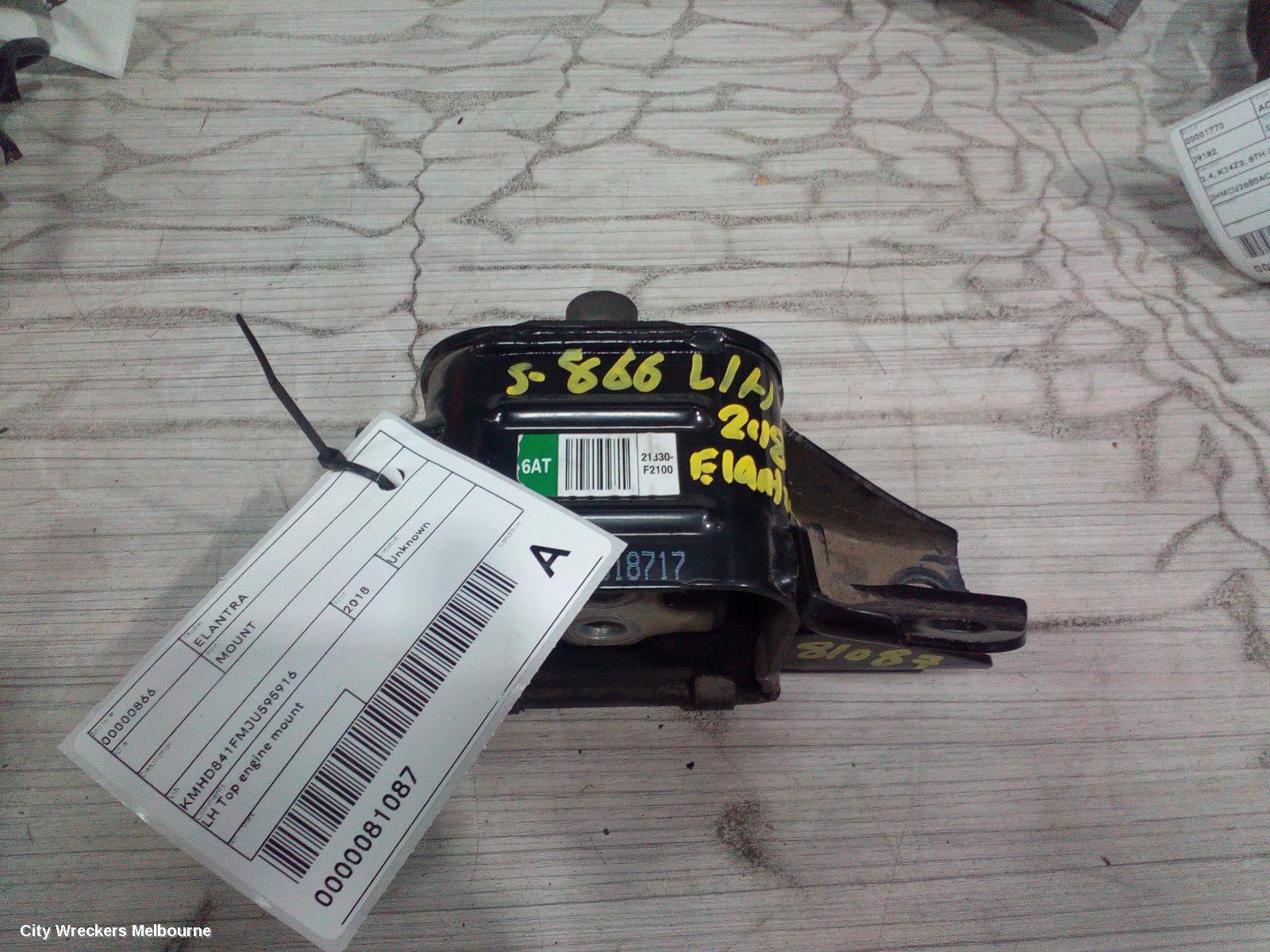 HYUNDAI ELANTRA MOUNT, AD, 12/2015 - 12/2020