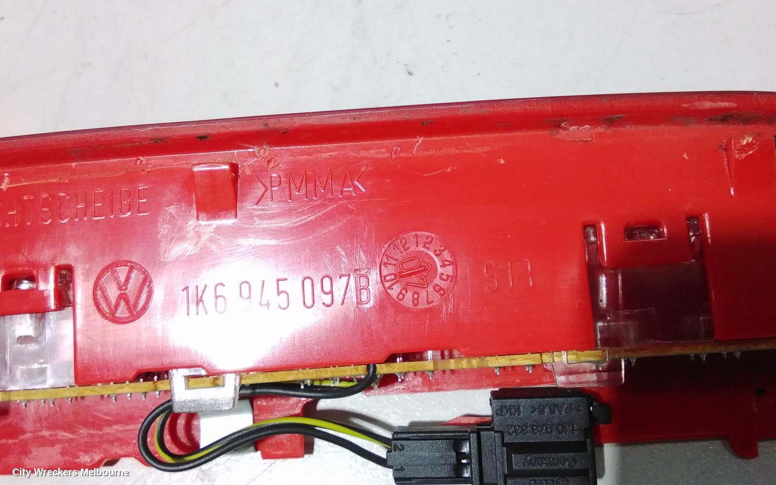 VOLKSWAGEN TIGUAN HIGH LEVEL STOPLIGHT, 5N 05/2008 - 09/2011