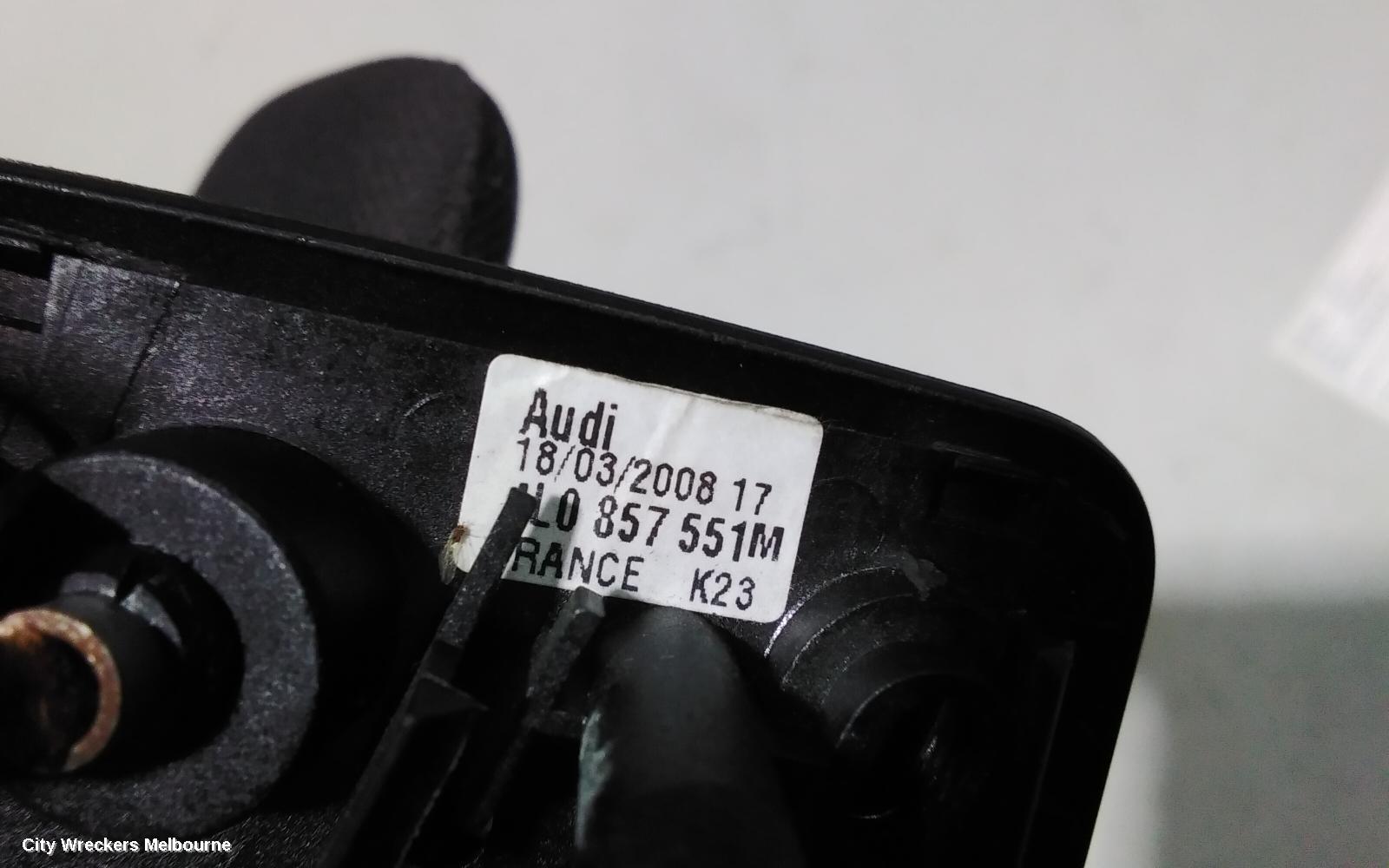 AUDI Q7 SUNVISOR, 4L, LH SIDE, 09/2006 - 08/2015
