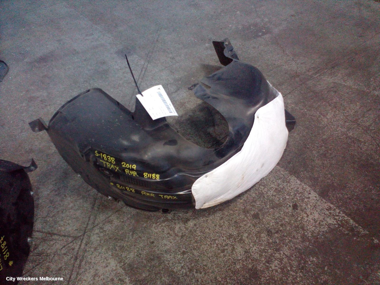 HOLDEN TRAX, TJ, 08/2013 - 12/2020, RHR GUARD LINER: 81188