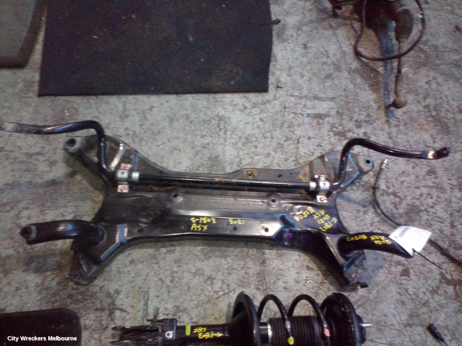 MITSUBISHI ASX FRT XMEMBER/CRADLE, ENGINE XMEMBER, XA-XC, 07/2010 ONWARDS