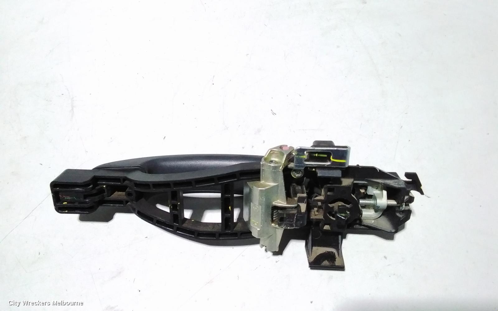 FORD RANGER DOOR HANDLE, OUTER, RH REAR, BLACK, PX, 06/2011 ONWARDS