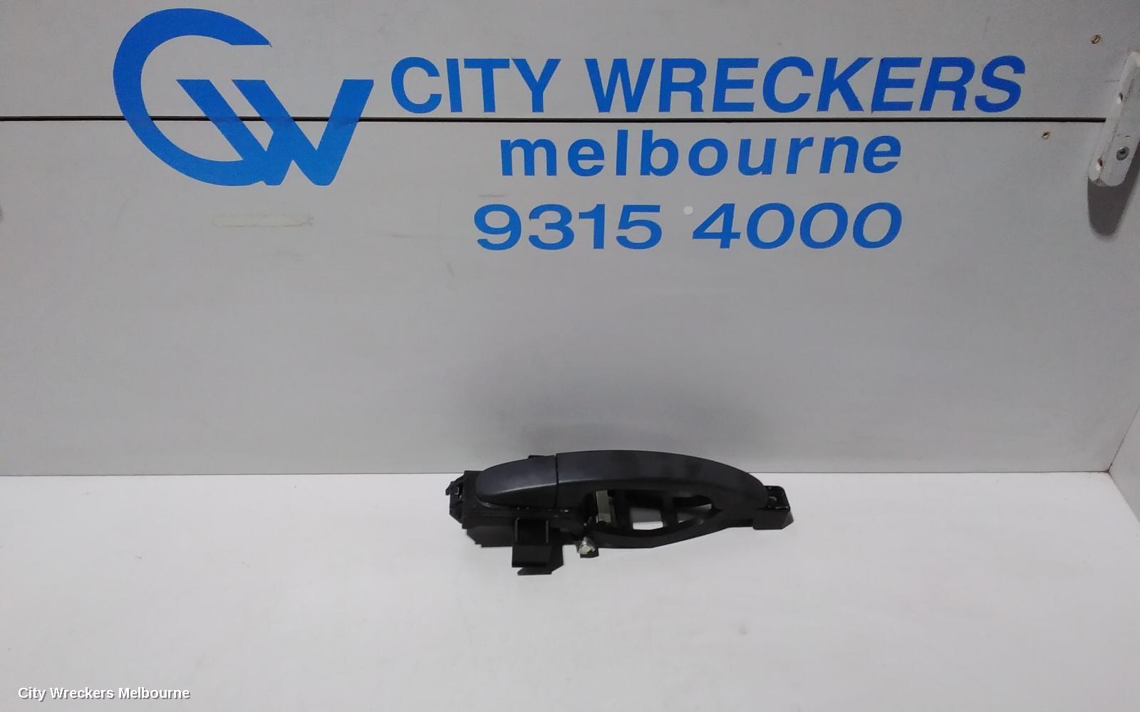 FORD RANGER DOOR HANDLE, OUTER, RH REAR, BLACK, PX, 06/2011 ONWARDS