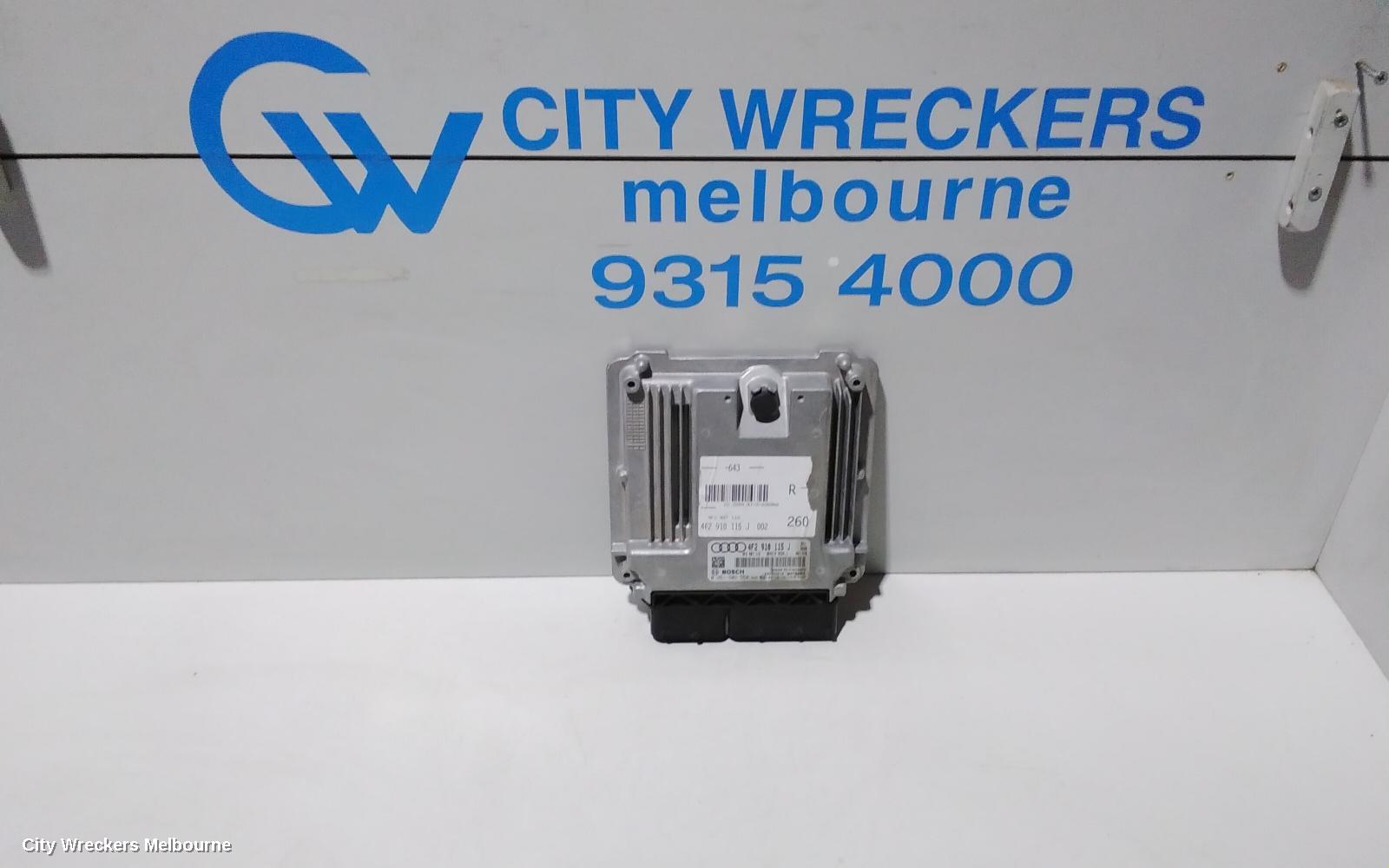 AUDI A6 ECU, ENGINE ECU, 2.0, PETROL, ECU ONLY, 4F, 09/2006 - 06/2011