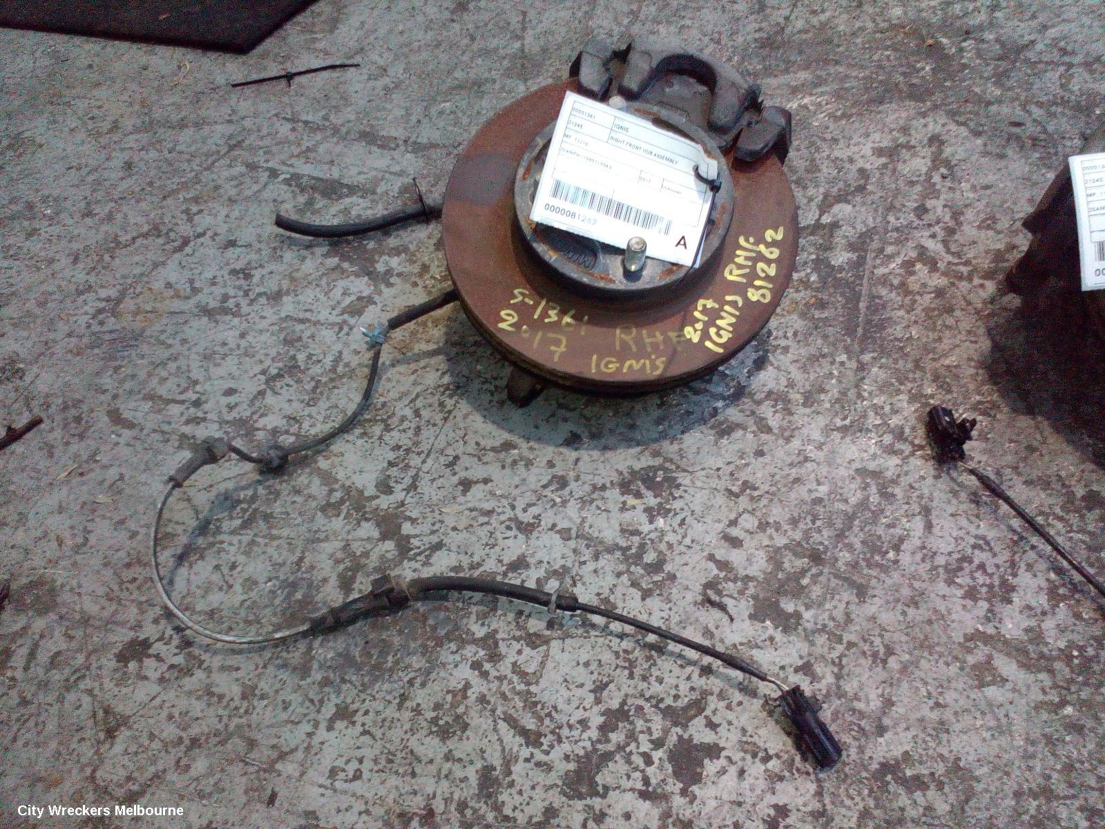 SUZUKI IGNIS RIGHT FRONT HUB ASSEMBLY, MF, 11/2016 ONWARDS