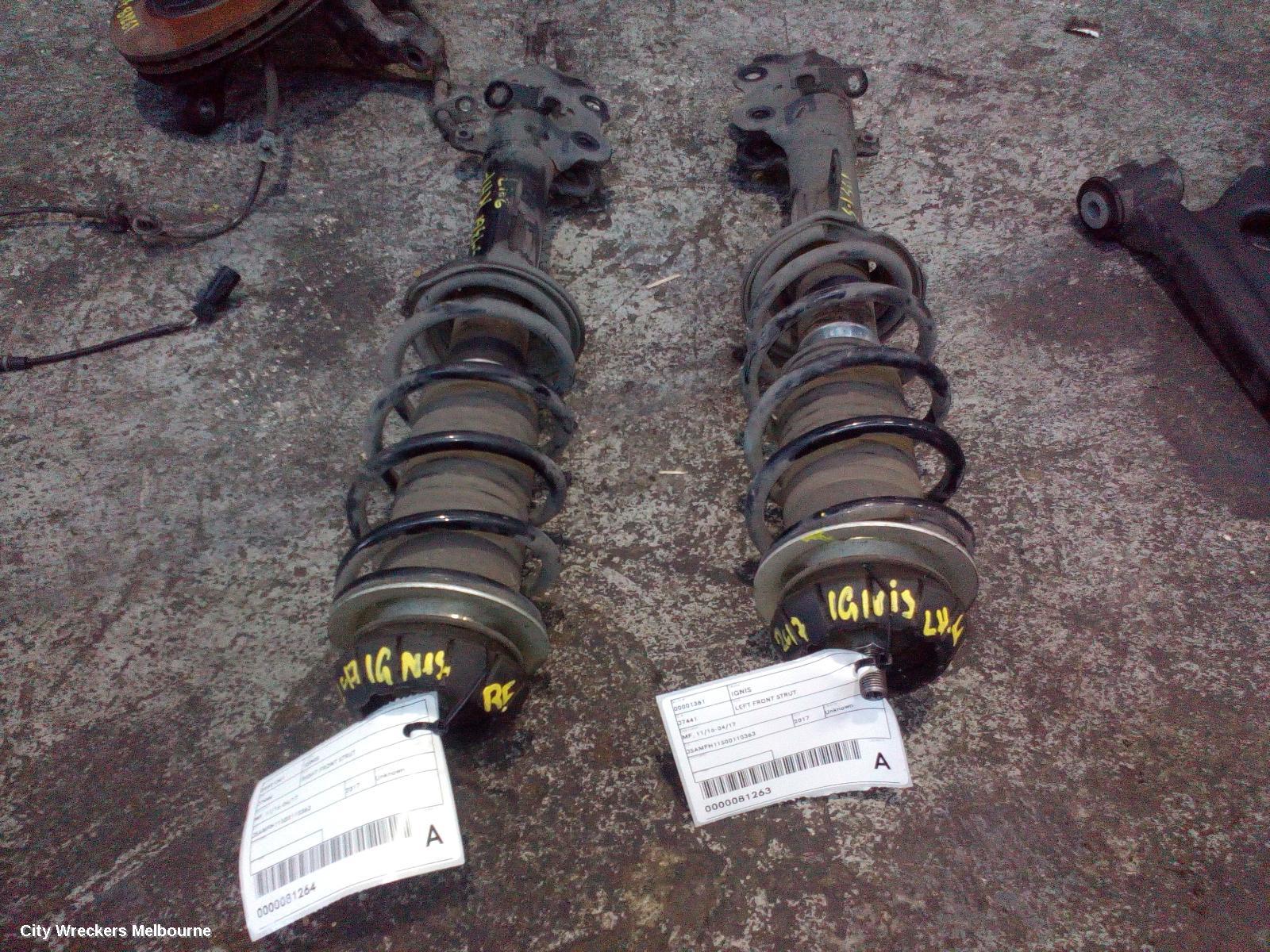 SUZUKI IGNIS RIGHT FRONT STRUT, MF, 11/2016 - 04/2017