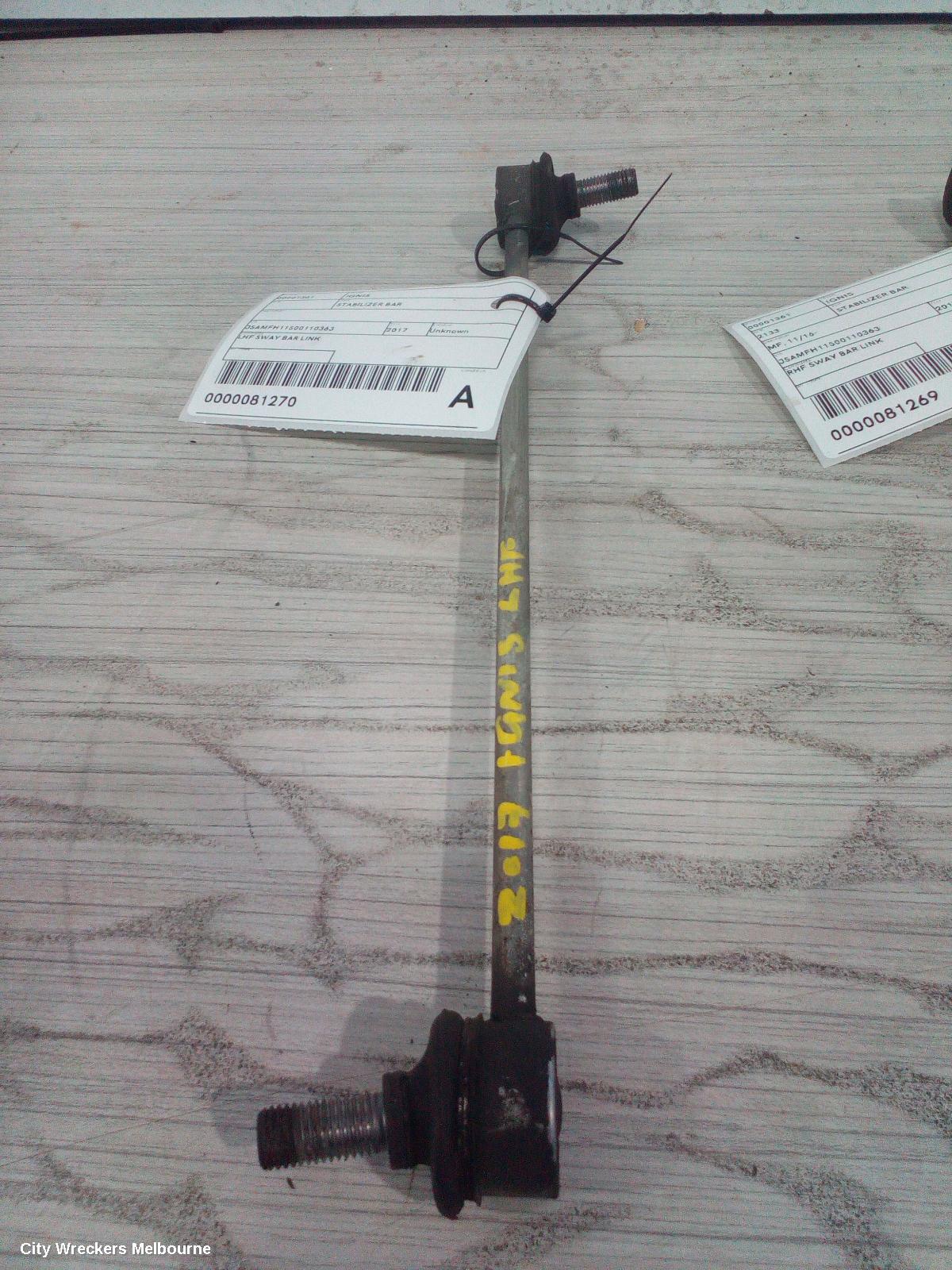 SUZUKI IGNIS STABILISER BAR, MF, 11/2016 ONWARDS
