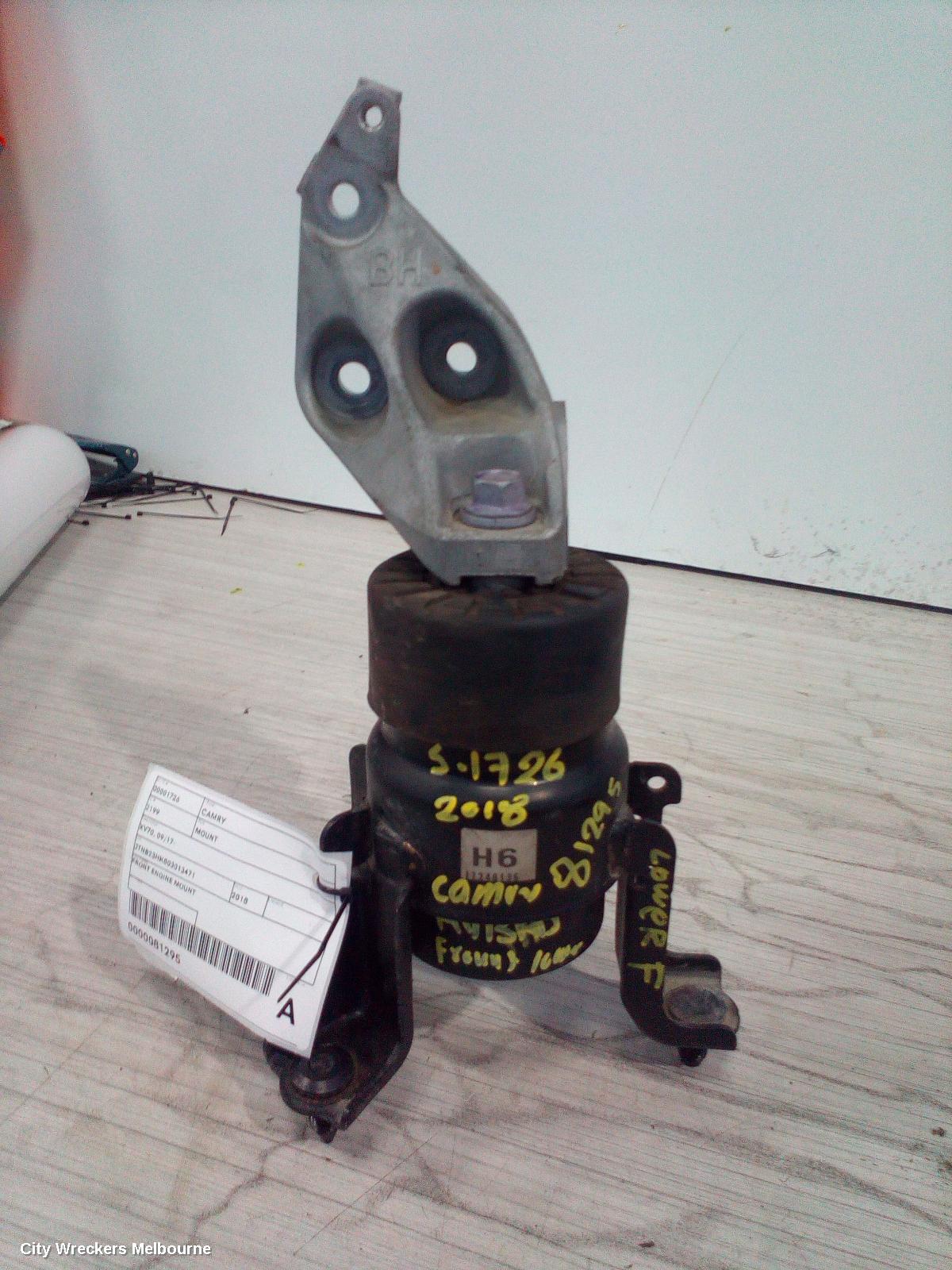 TOYOTA CAMRY MOUNT, XV70, 09/2017 - 05/2024