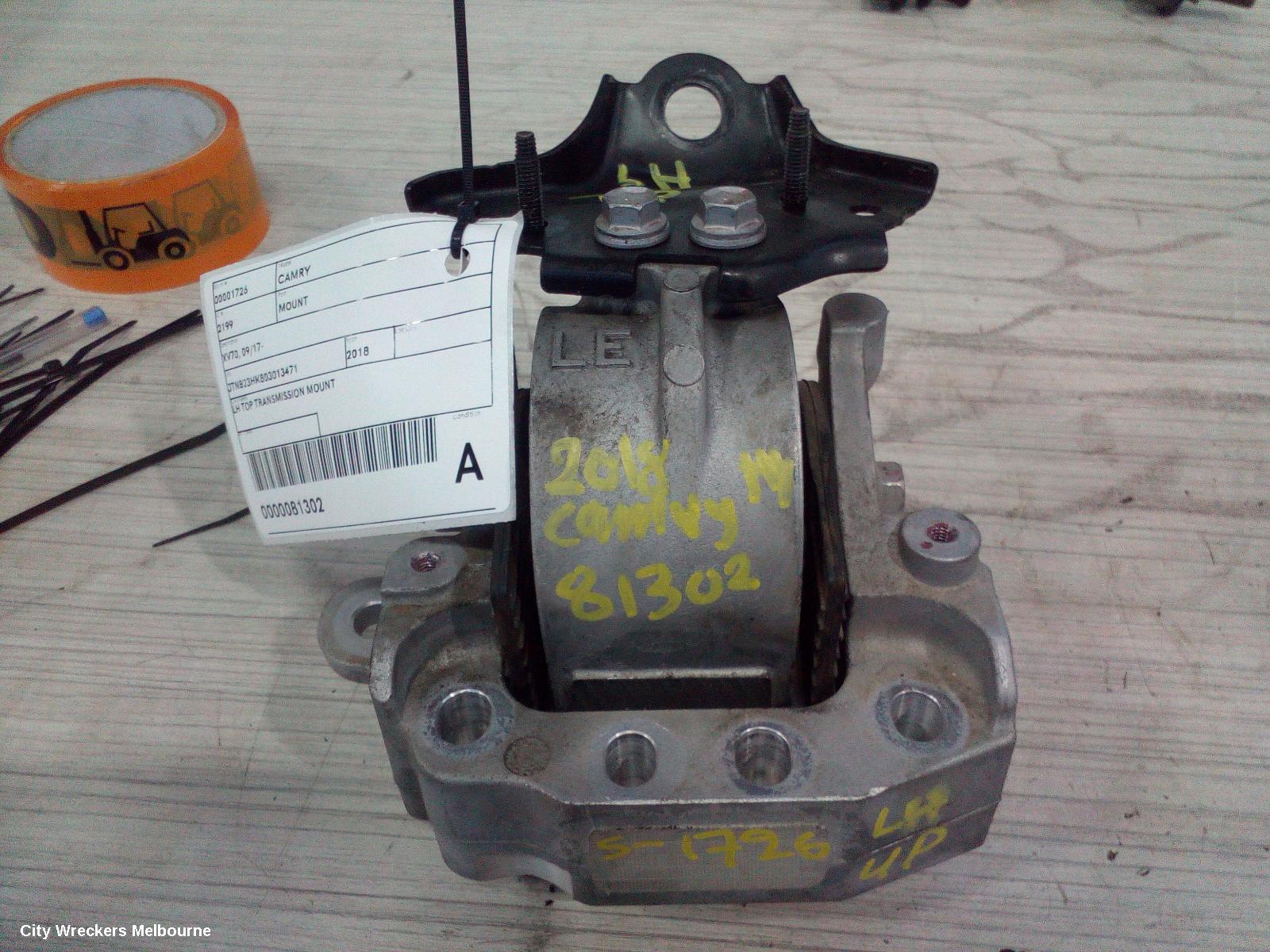 TOYOTA CAMRY MOUNT, XV70, 09/2017 - 05/2024