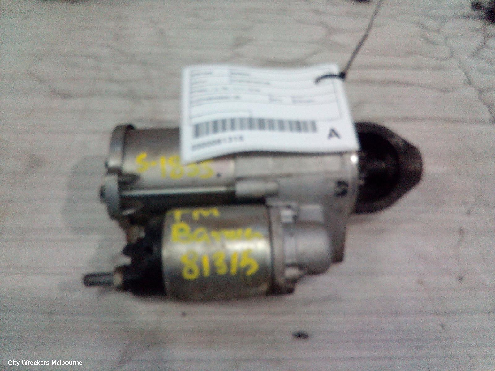 HOLDEN BARINA STARTER, PETROL, 1.6, TM, 09/2011 - 12/2018