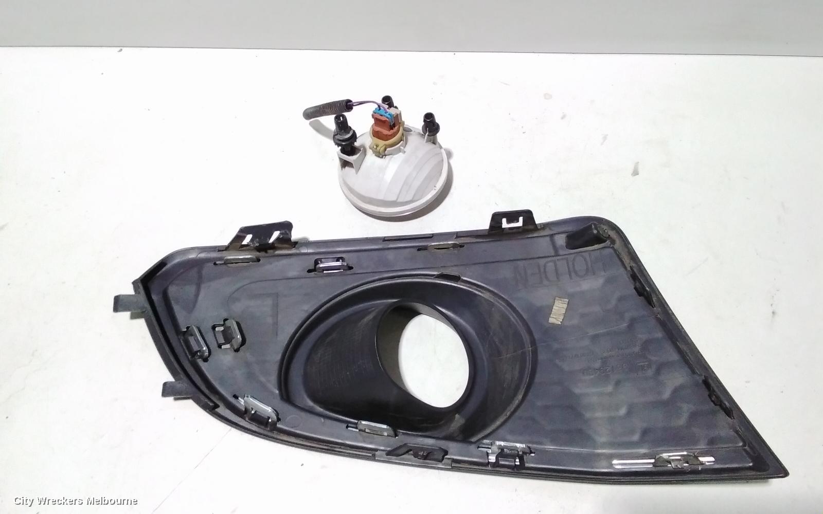 HOLDEN CAPTIVA LEFT INDICATOR/FOG/SIDE, BUMPER FOGLAMP SURROUND-CHROME, CG, 09/2006 - 09/2015