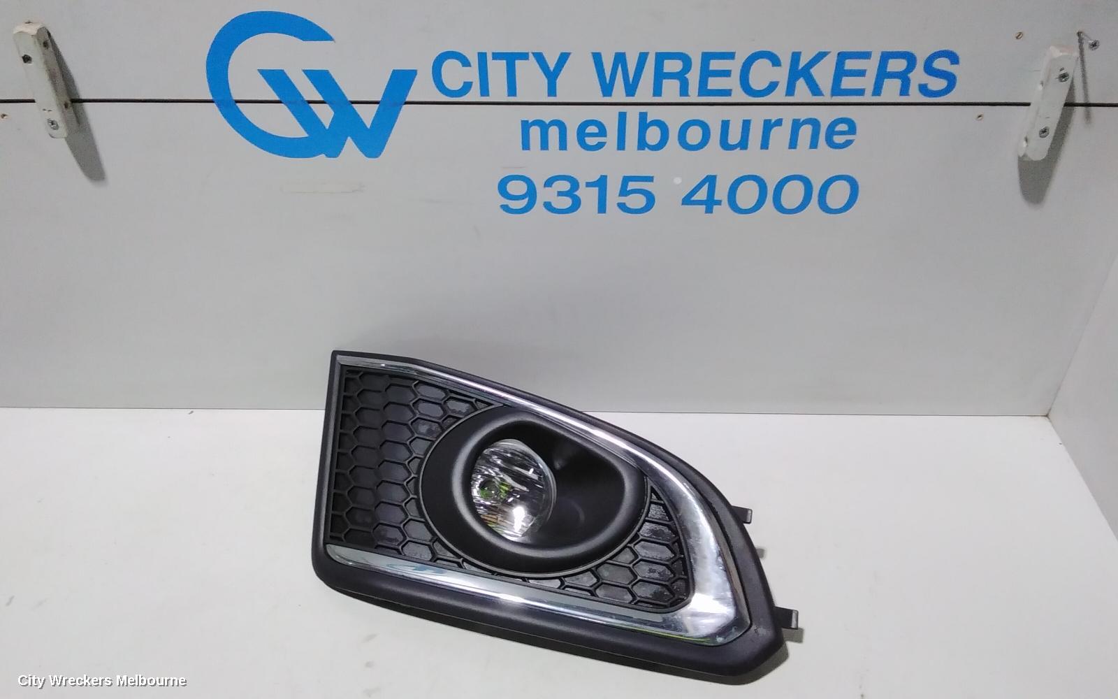 HOLDEN CAPTIVA RIGHT INDICATOR/FOG/SIDE, BUMPER FOGLAMP CHROME SURROUND, CG, 09/2006 - 09/2015