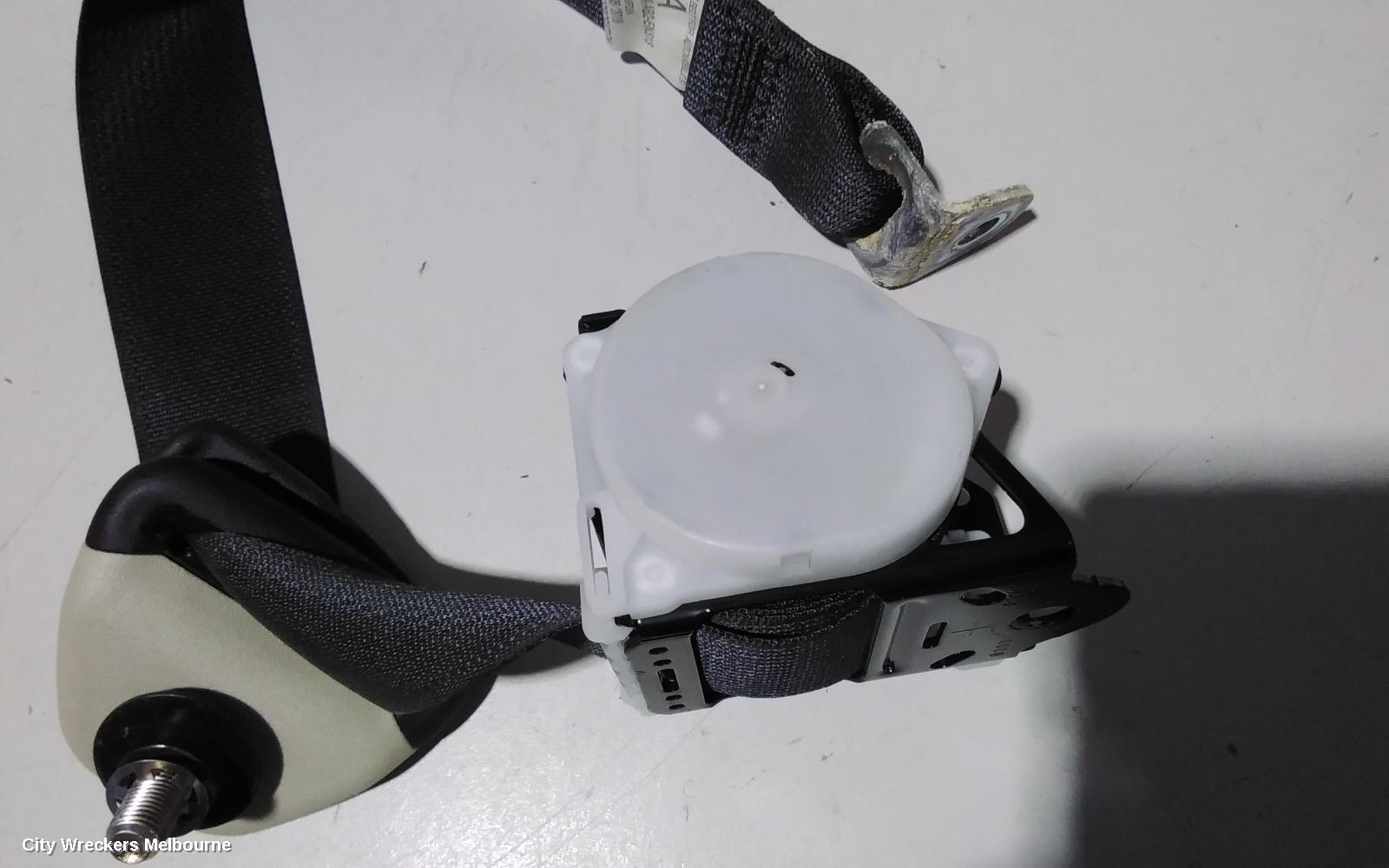 MITSUBISHI OUTLANDER SEATBELT/STALK, LH REAR 3RD ROW, SEAT BELT ONLY, ZJ-ZL, 7 SEATER, 10/2012 ONWARDS