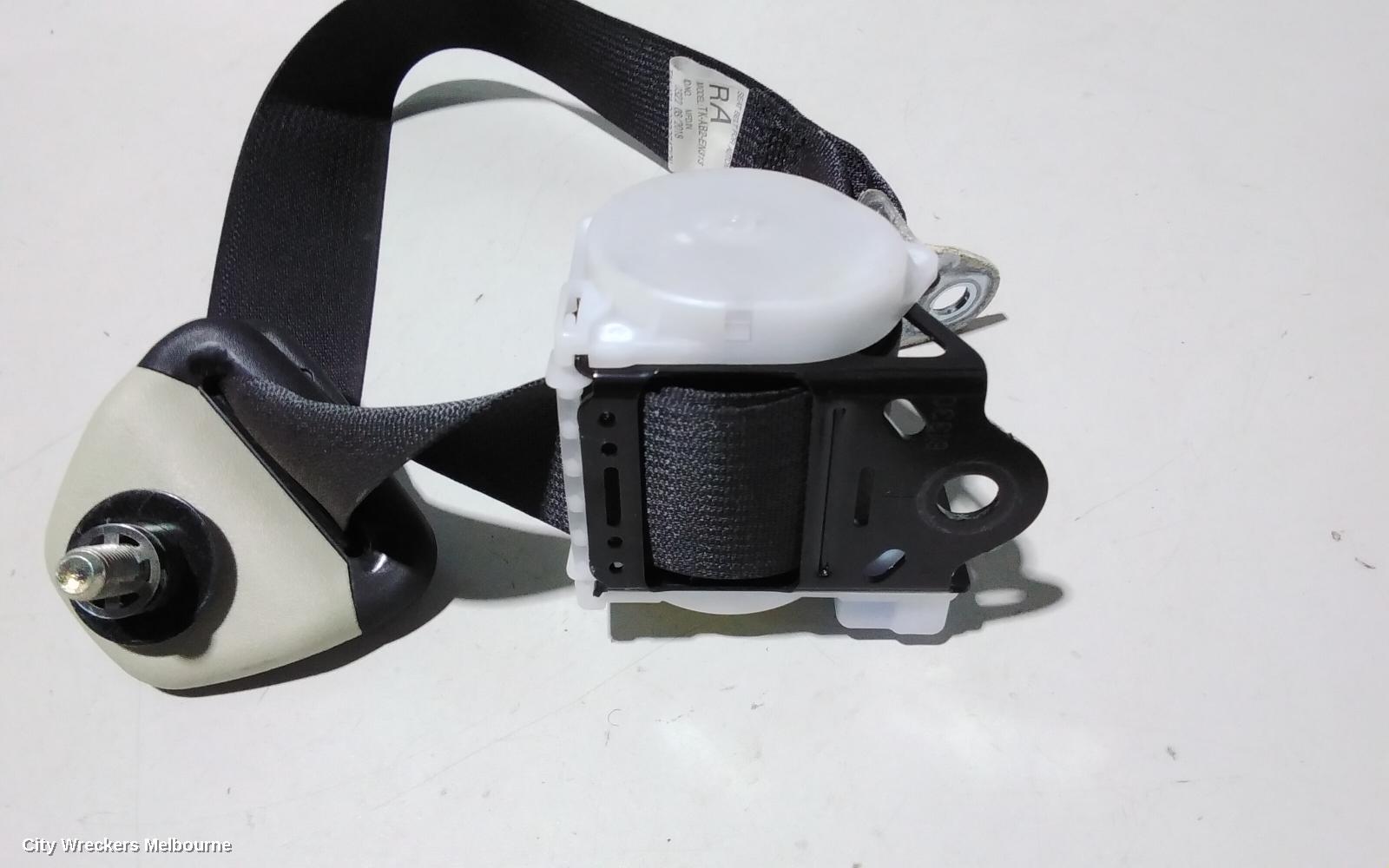 MITSUBISHI OUTLANDER SEATBELT/STALK, LH REAR 3RD ROW, SEAT BELT ONLY, ZJ-ZL, 7 SEATER, 10/2012 ONWARDS