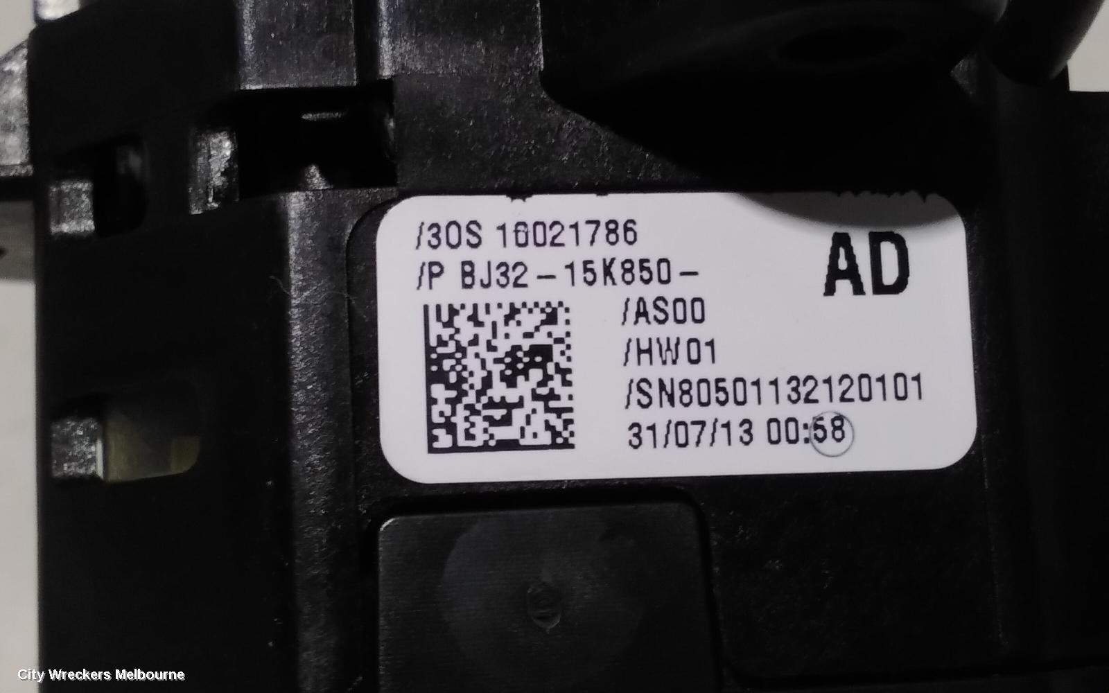 LAND ROVER RANGEROVER EVOQUE COMBINATION SWITCH, ELECT PARK SWITCH, L538, 11/2011 - 01/2019