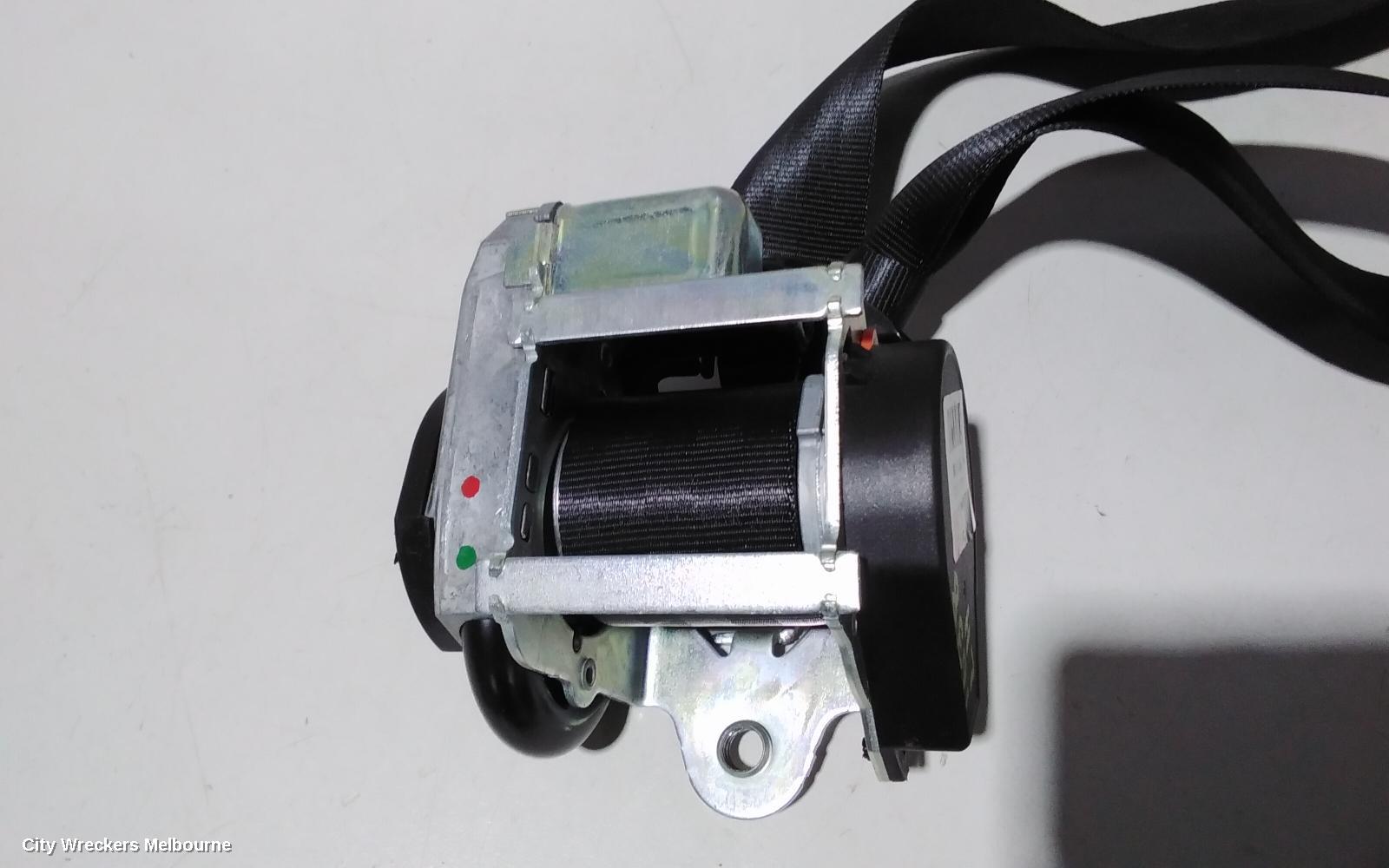 LAND ROVER RANGEROVER EVOQUE SEATBELT/STALK, LH FRONT, SEAT BELT ONLY, 5DR WAGON, POWER SEAT TYPE, L538, 11/2011 - 01/2019