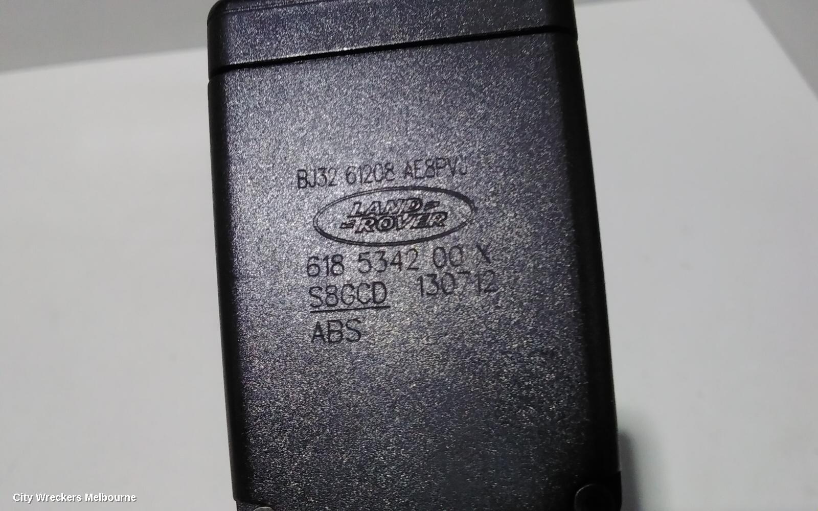 LAND ROVER RANGEROVER EVOQUE SEATBELT/STALK, RH FRONT, SEAT BELT STALK ONLY, 5DR WAGON, POWER SEAT TYPE, L538, 11/2011 - 01/2019