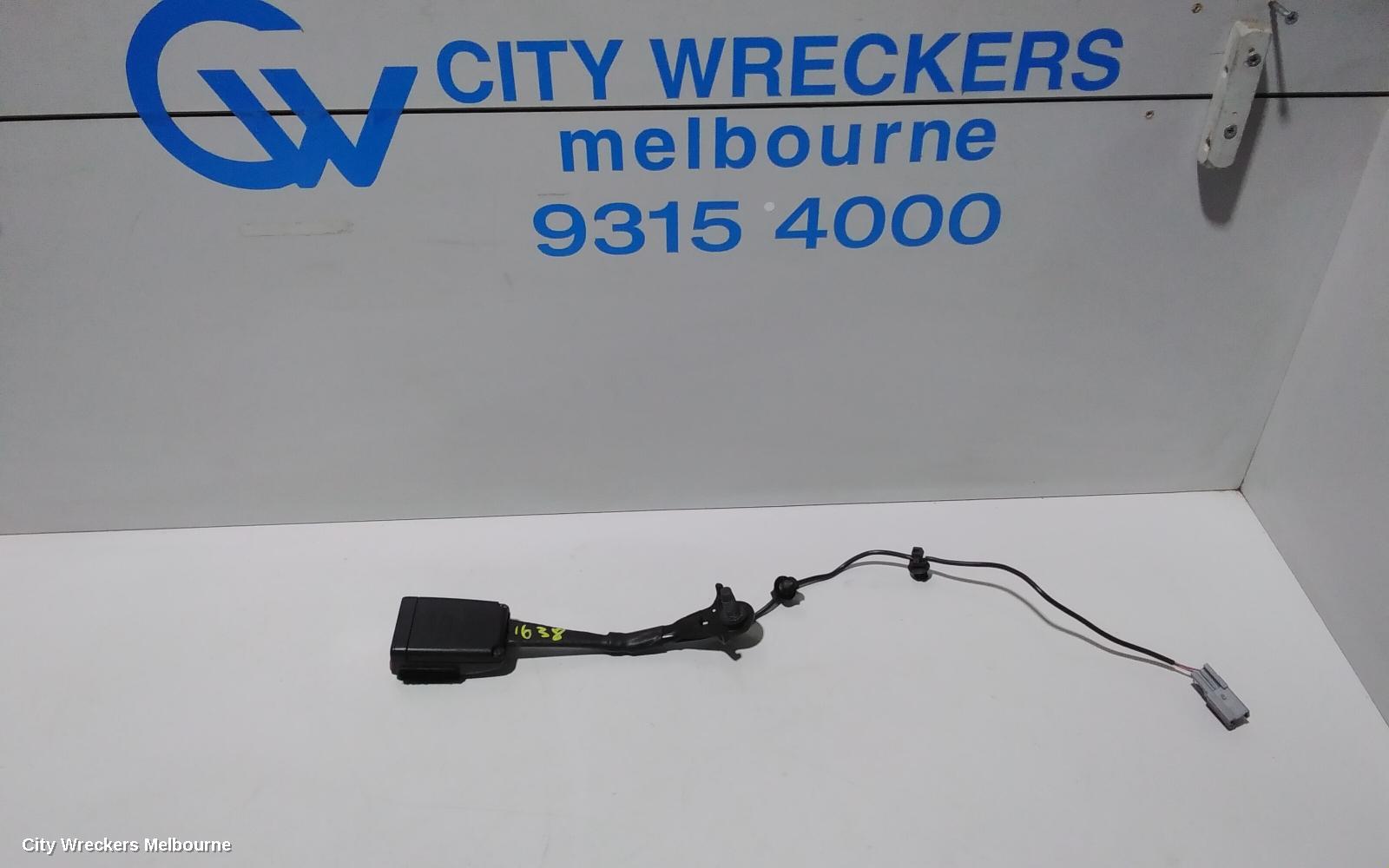 LAND ROVER RANGEROVER EVOQUE SEATBELT/STALK, LH FRONT, SEAT BELT STALK ONLY, 5DR WAGON, POWER SEAT TYPE, L538, 11/2011 - 01/2019