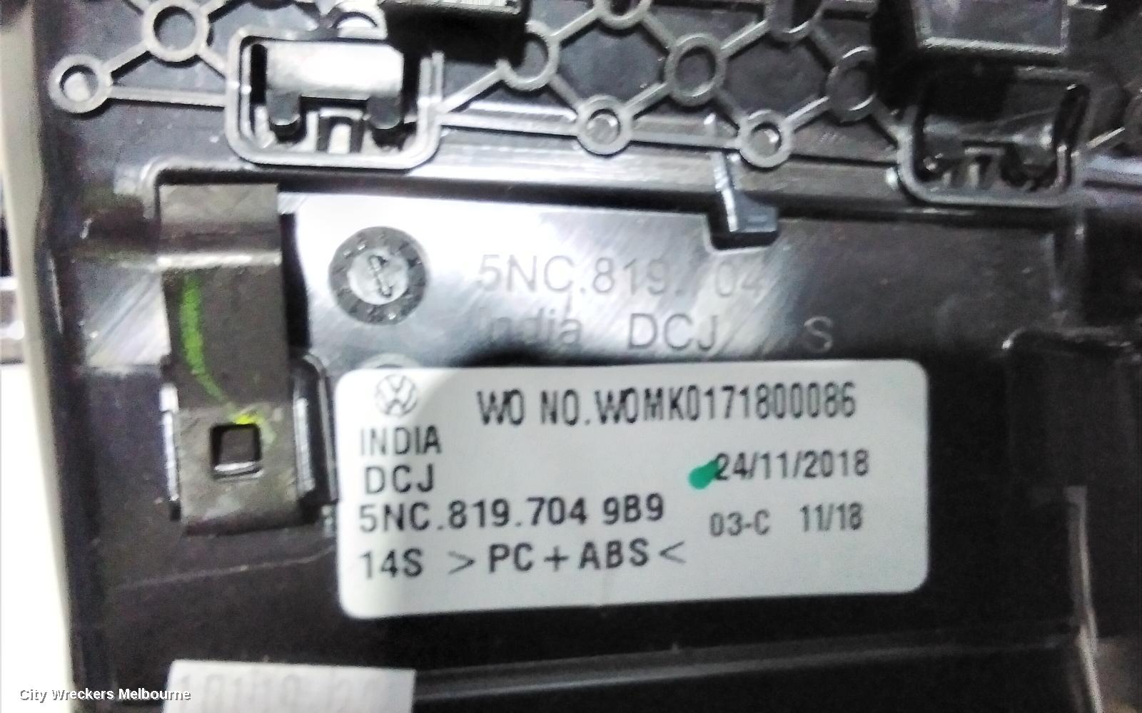 VOLKSWAGEN TIGUAN, 5NA, 06/2016 - 02/2024, CLASTER SUROUND WITH AIRVENT: 81359