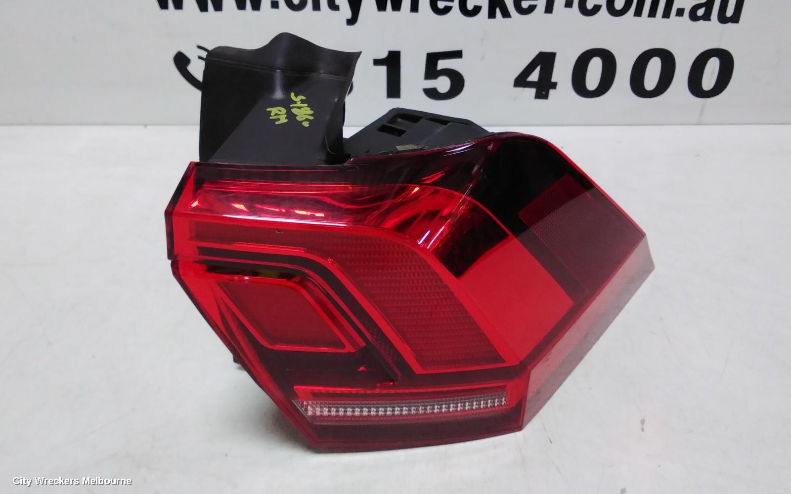 VOLKSWAGEN TIGUAN RIGHT TAILLIGHT, LED TYPE, STANDARD TYPE, 8SK, 5NA, 06/2016 ONWARDS