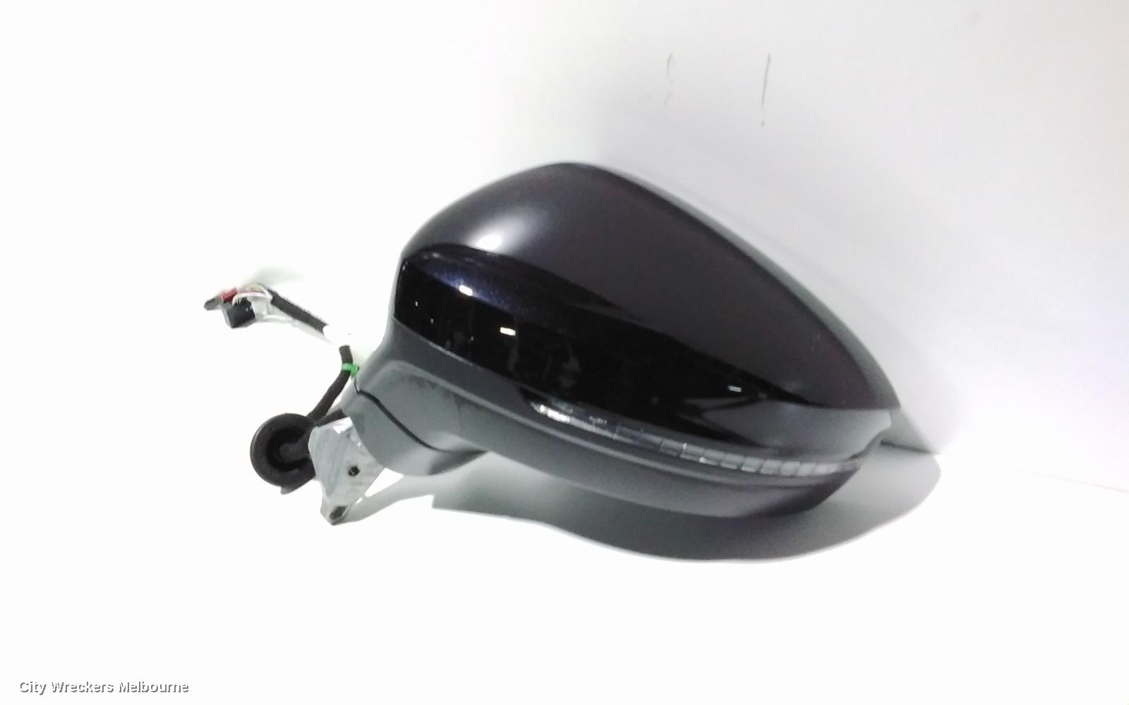 VOLKSWAGEN TIGUAN LEFT DOOR MIRROR, 5NA, POWER FOLD,  W/ LANE CHANGE ASSIST, NON CAMERA TYPE (6XP/KA02/1979D), 06/2016 - 02/2021