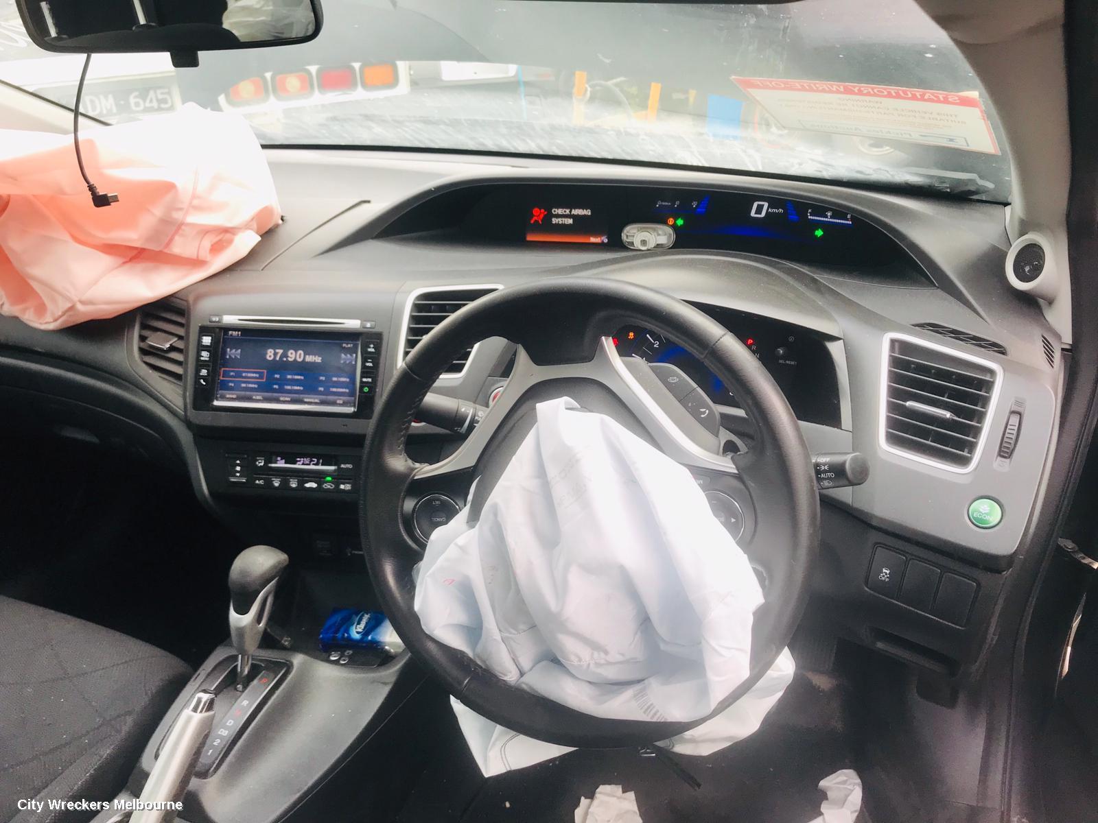 HONDA CIVIC DOOR HANDLE, 9TH GEN 02/2012 - 05/2016