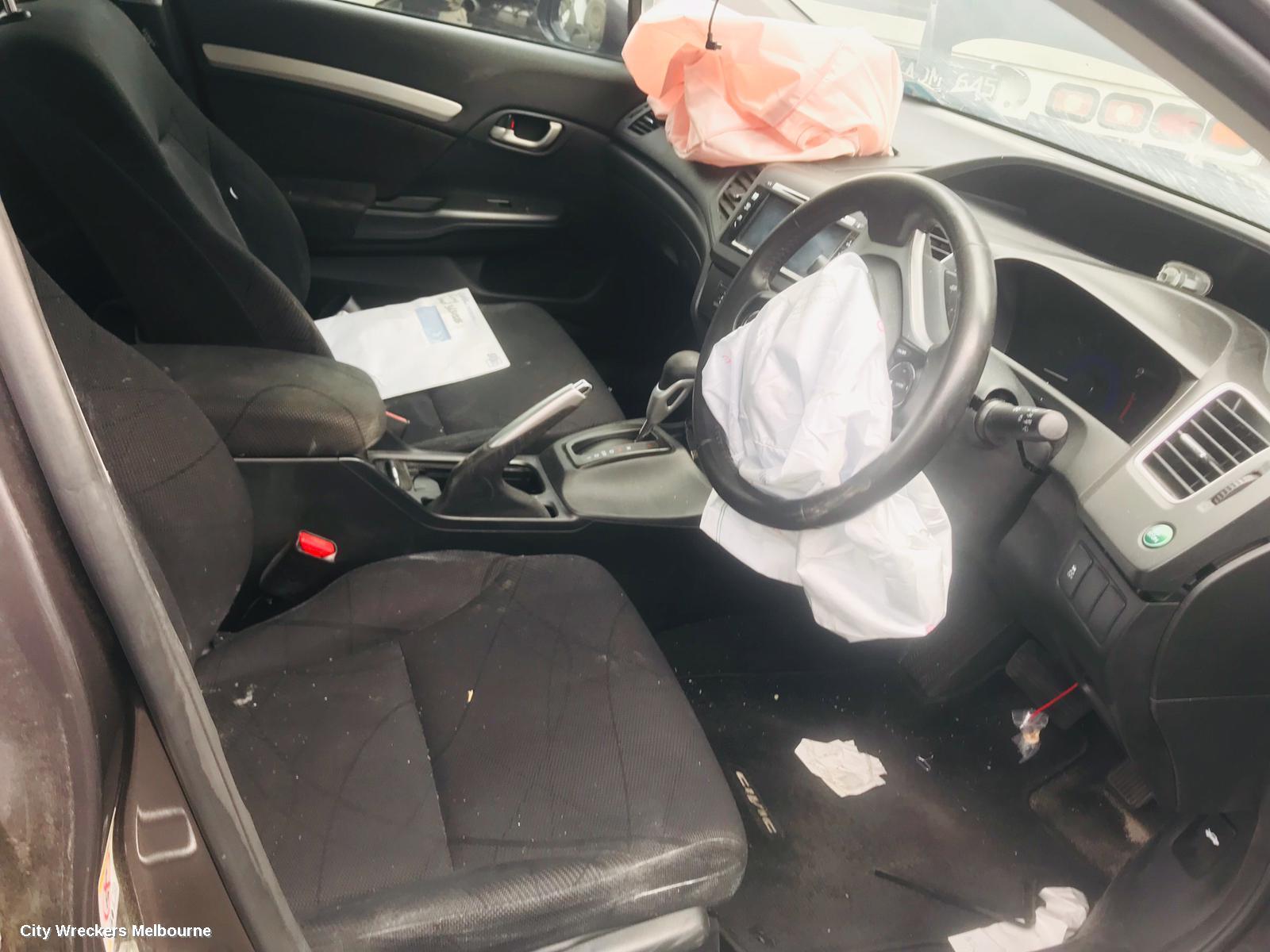 HONDA CIVIC DOOR HANDLE, 9TH GEN 02/2012 - 05/2016