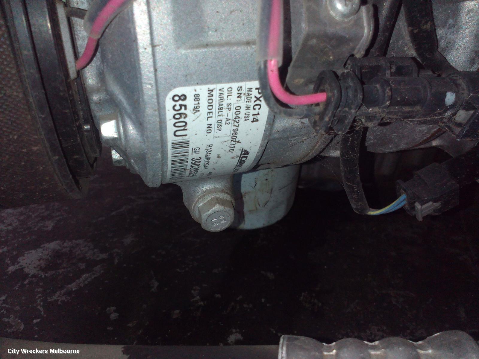 HOLDEN ASTRA A/C COMPRESSOR, BK-BL, 1.4, PETROL, 09/2016 - 12/2020