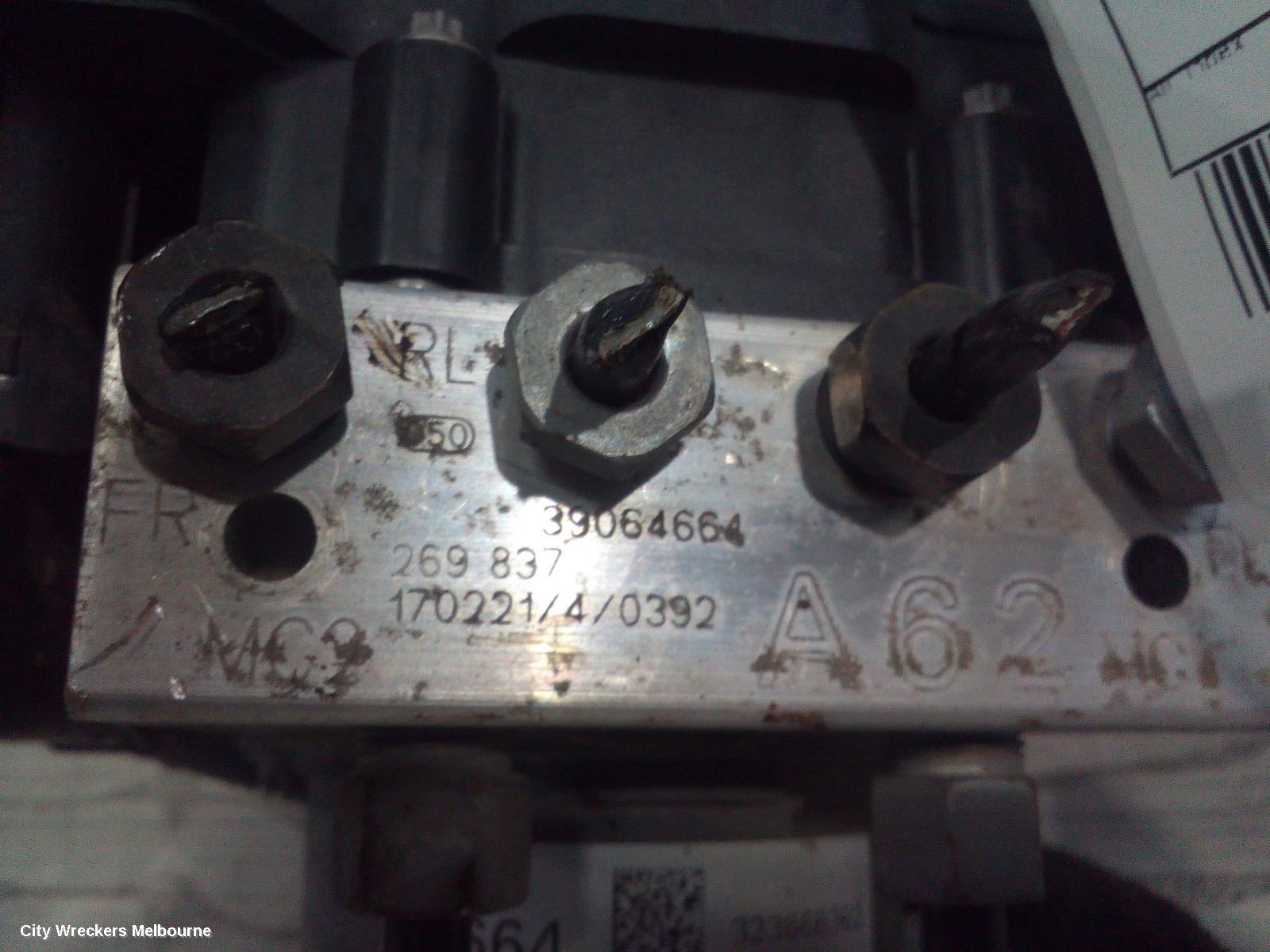 HOLDEN ASTRA ABS PUMP/MODULATOR, BK-BL, 09/2016 - 12/2020
