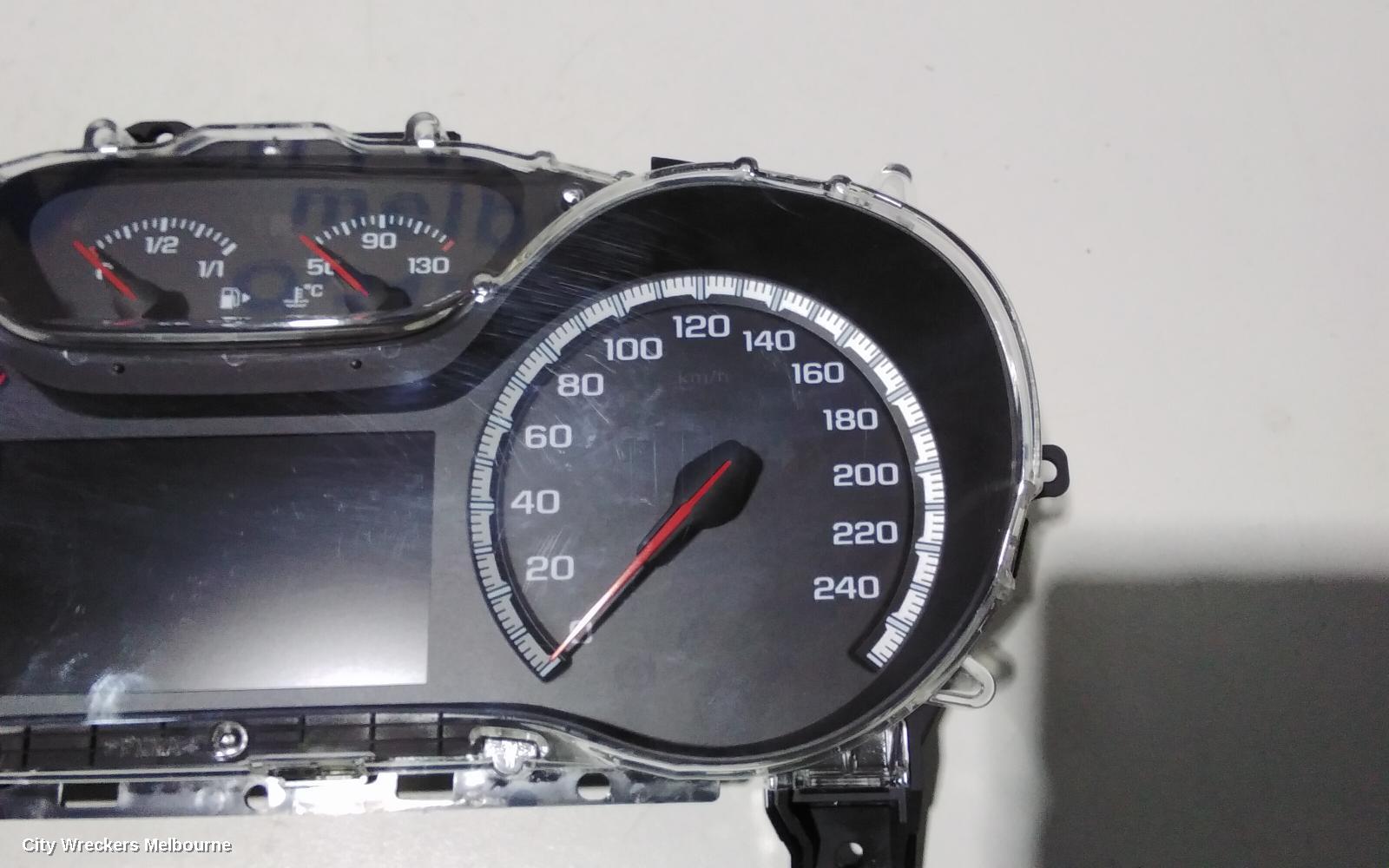 HOLDEN ASTRA INSTRUMENT CLUSTER, PETROL, AUTO T/M, BL, SEDAN, 05/2017 - 12/2020