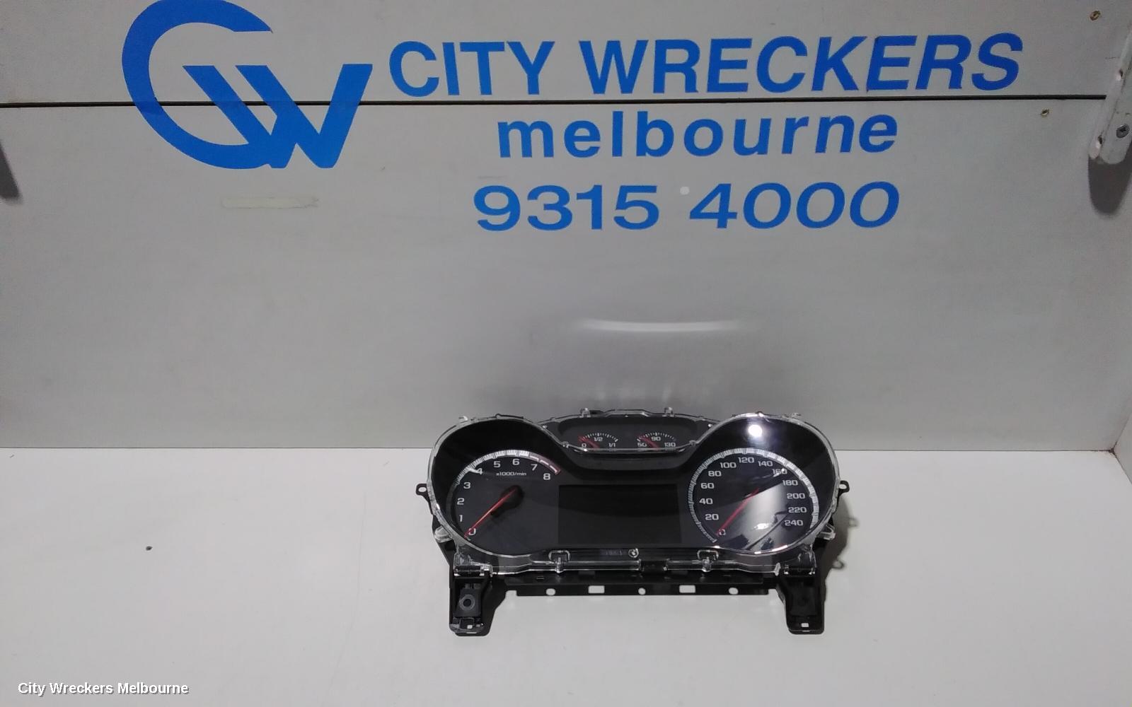 HOLDEN ASTRA INSTRUMENT CLUSTER, PETROL, AUTO T/M, BL, SEDAN, 05/2017 - 12/2020