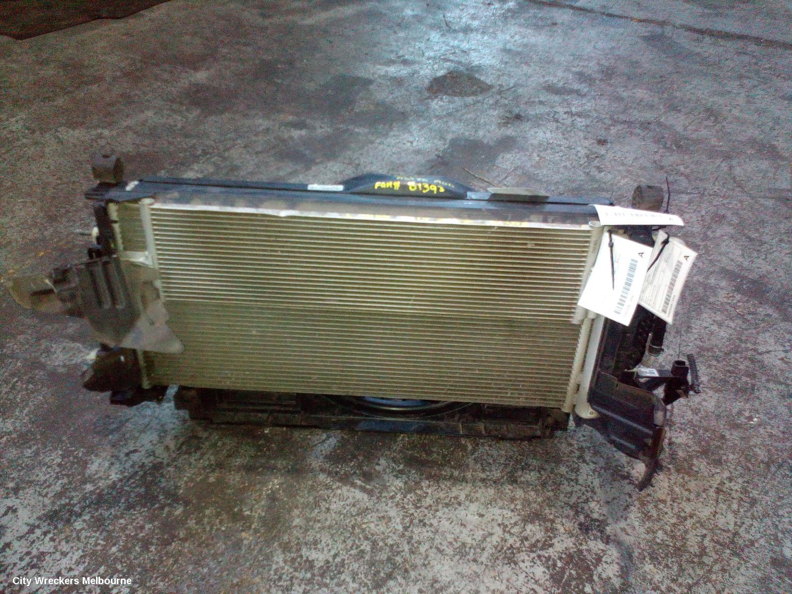 HOLDEN ASTRA RADIATOR, AUTO, 1.4, BK-BL, 09/2016 - 12/2020