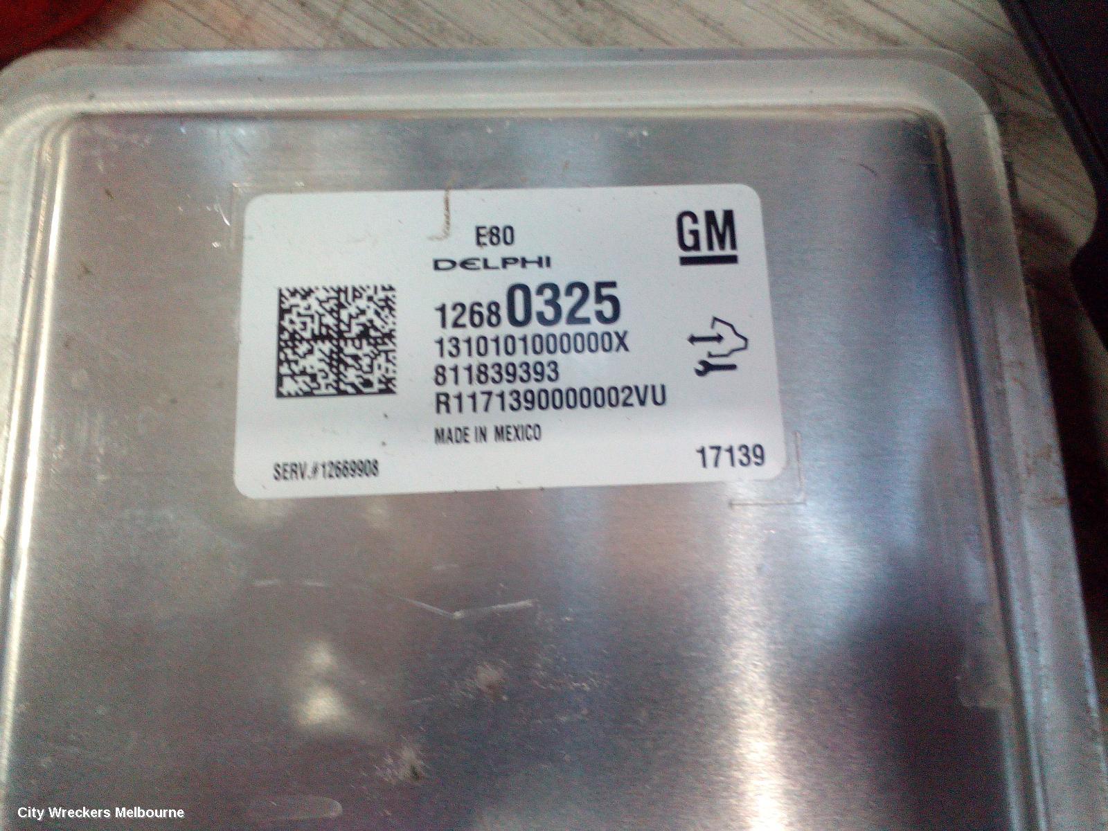 HOLDEN ASTRA ECU, BL, SEDAN, 05/2017 - 12/2020