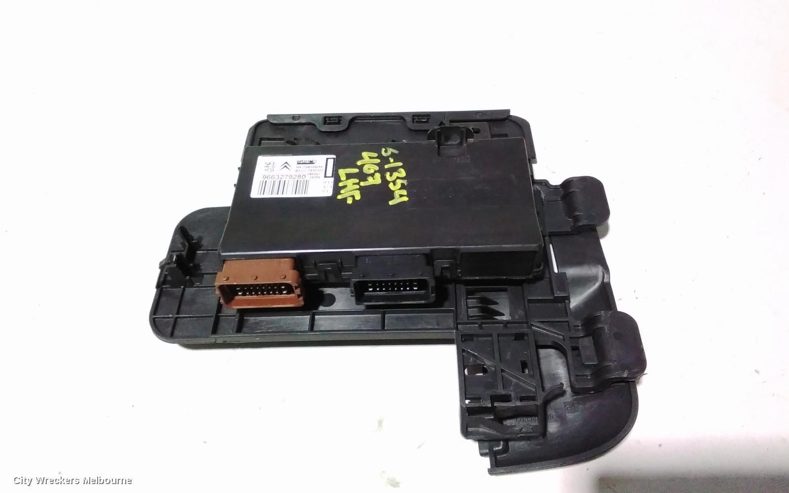 PEUGEOT 407, 09/2004 - 06/2011, 9663279280 LEFT SEAT CONTROL MODULE : 81418