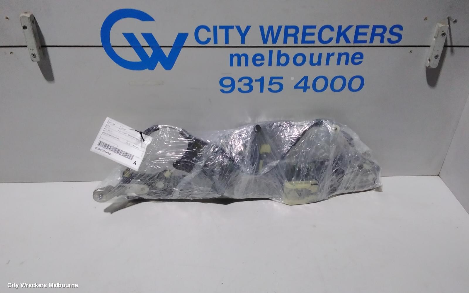 VOLKSWAGEN TIGUAN LEFT FRONT WINDOW REG/MOTOR, DOOR REG ASSY (REG AND MOTOR), 5NA, 06/2016 ONWARDS
