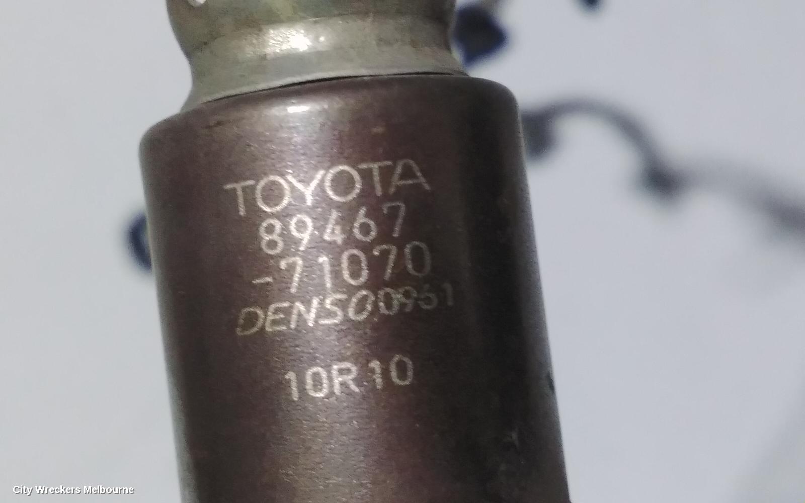 TOYOTA HILUX OXYGEN SENSOR, 09/2011 - 08/2015