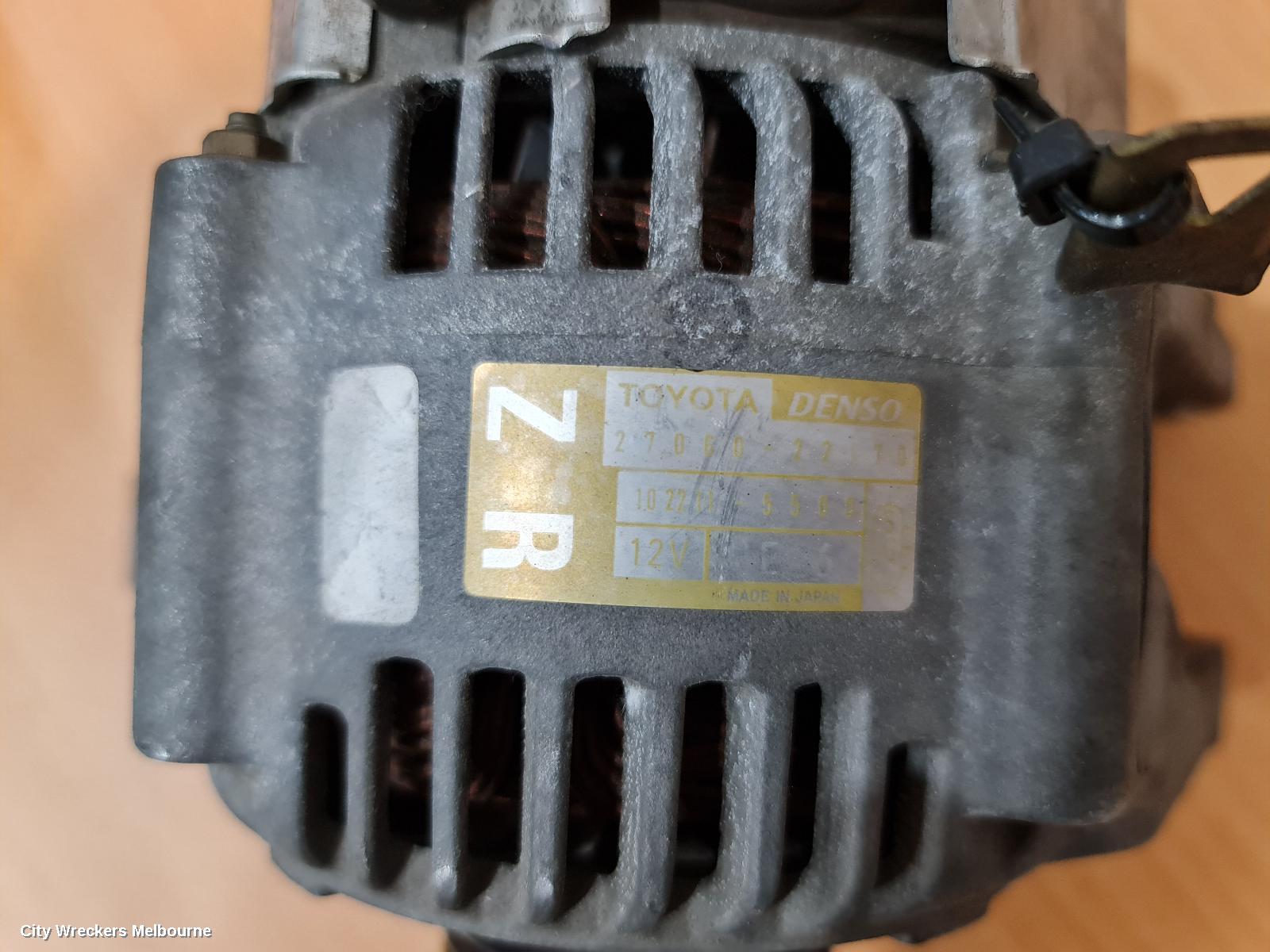 TOYOTA COROLLA ALTERNATOR, PETROL, 1.8, 2ZZ-GE, NIPPONDENSO, ZZE122, 04/2003 - 06/2007 (AUS ONLY)