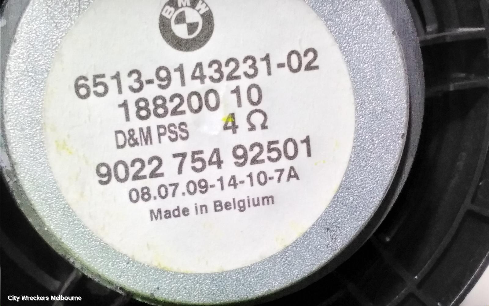 BMW 3 SERIES SPEAKER, E90, 03/2005 - 12/2013
