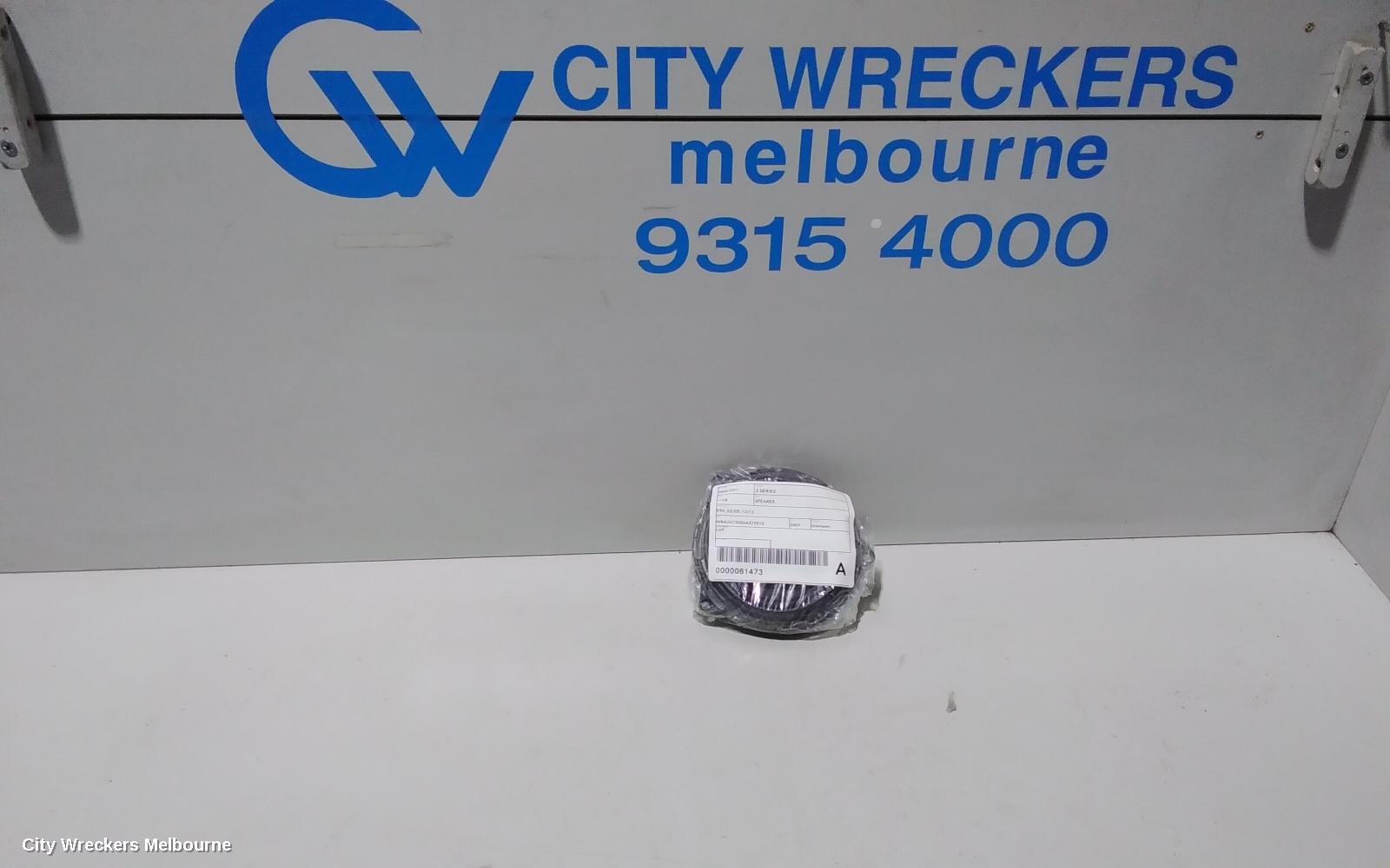 BMW 3 SERIES SPEAKER, E90, 03/2005 - 12/2013
